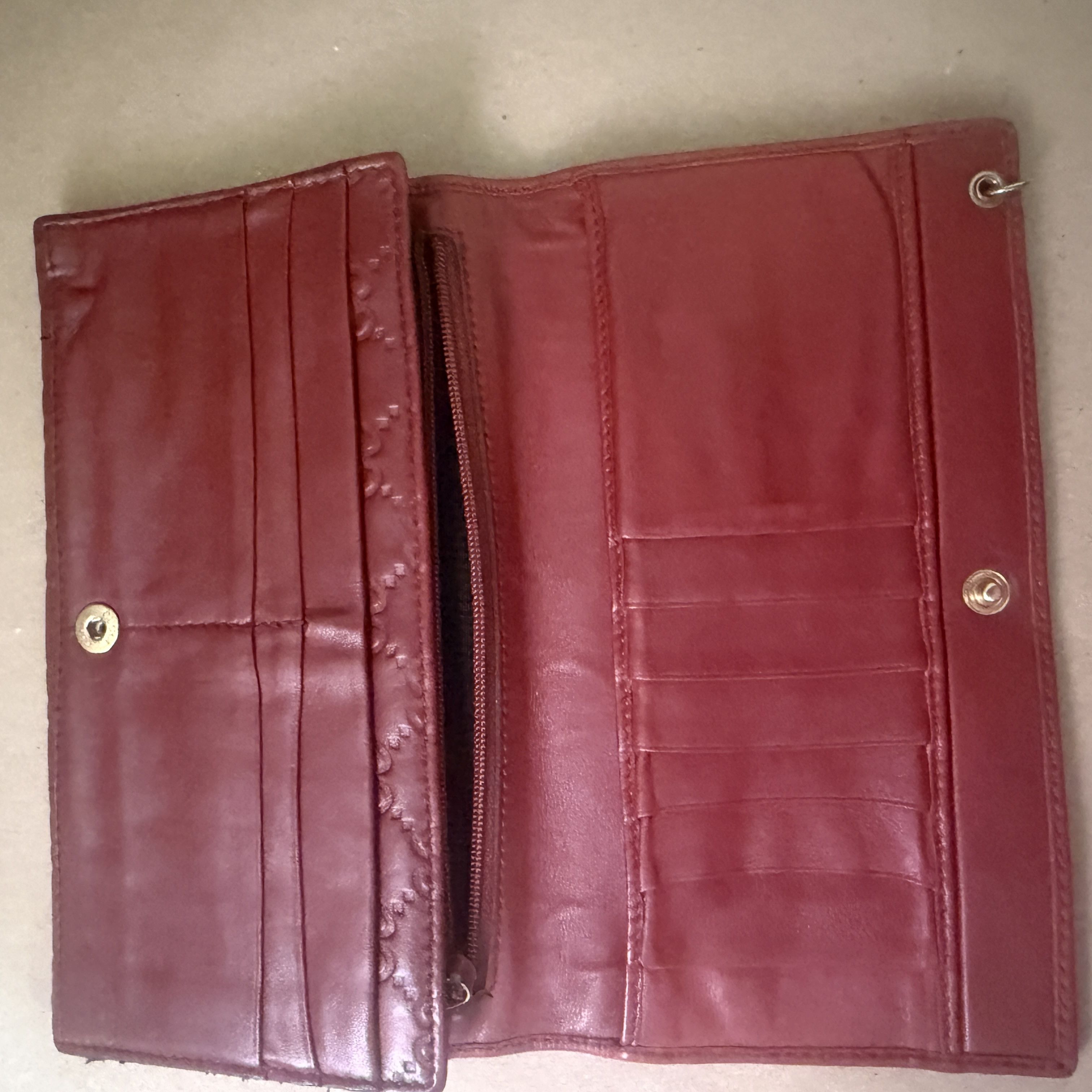 Gucci Pre-Owned GUCCI GG Shima Line Wallet Flap Long Leather in R Size ONE SIZE - 6 Thumbnail