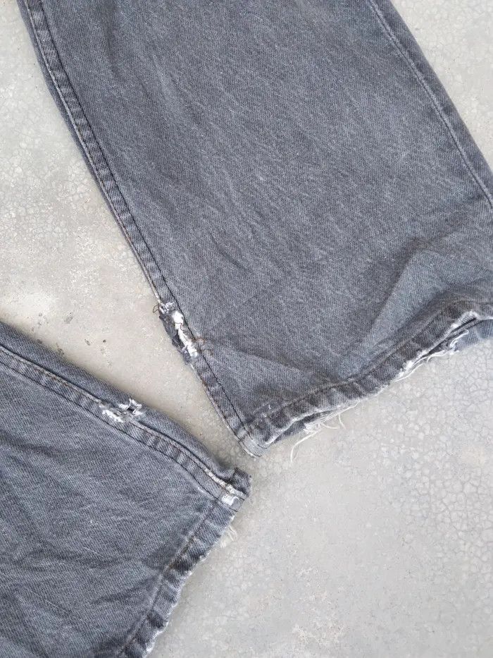 Levi's × Vintage 80s Vintage Levis 501 Made In USA Distressed Jeans 34x32 Size US 34 / EU 50 - 4 Thumbnail