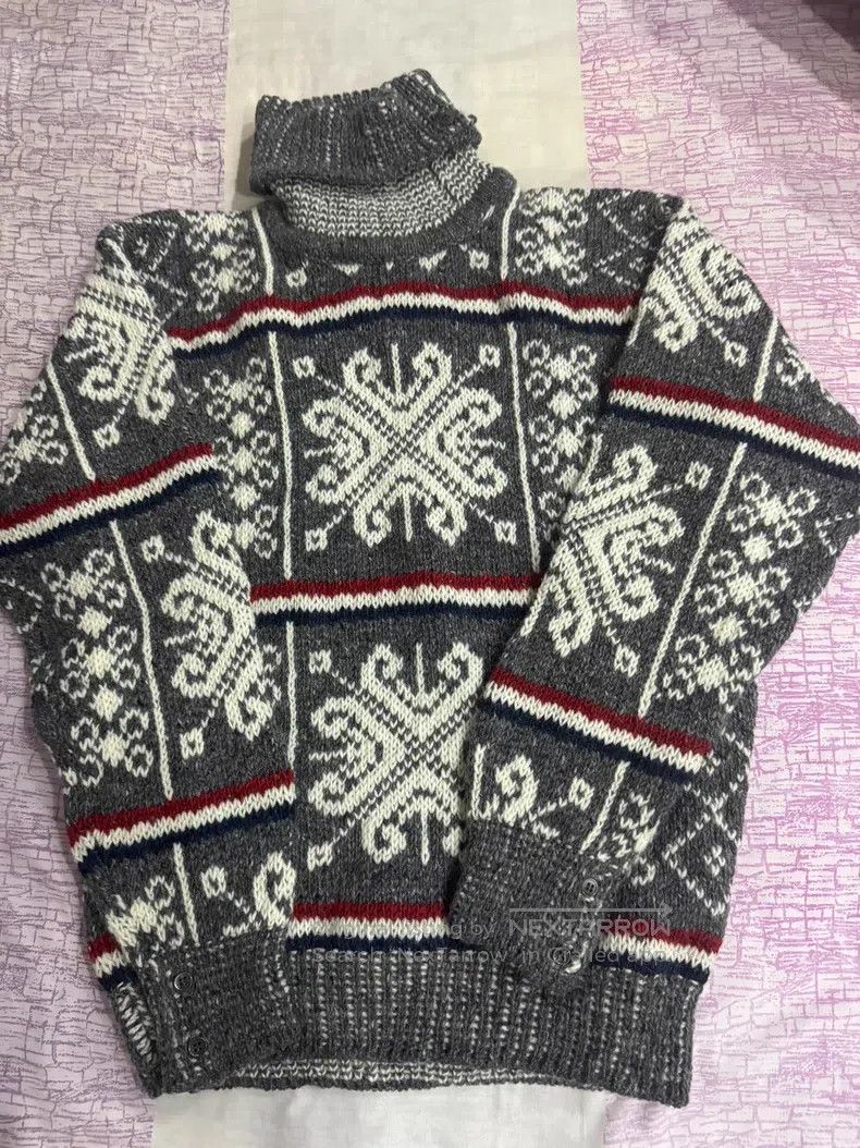 Other Thom Browne Snowflake High Neck Sweater Size US S / EU 44-46 / 1 - 2 Thumbnail