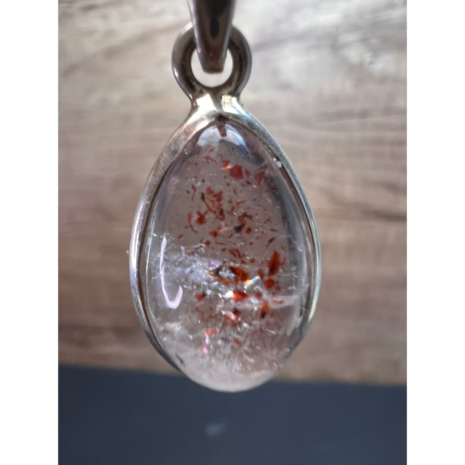 Other NEW Lepidocrocite quartz super 7 teardrop 925 pendant Size ONE SIZE - 2 Thumbnail