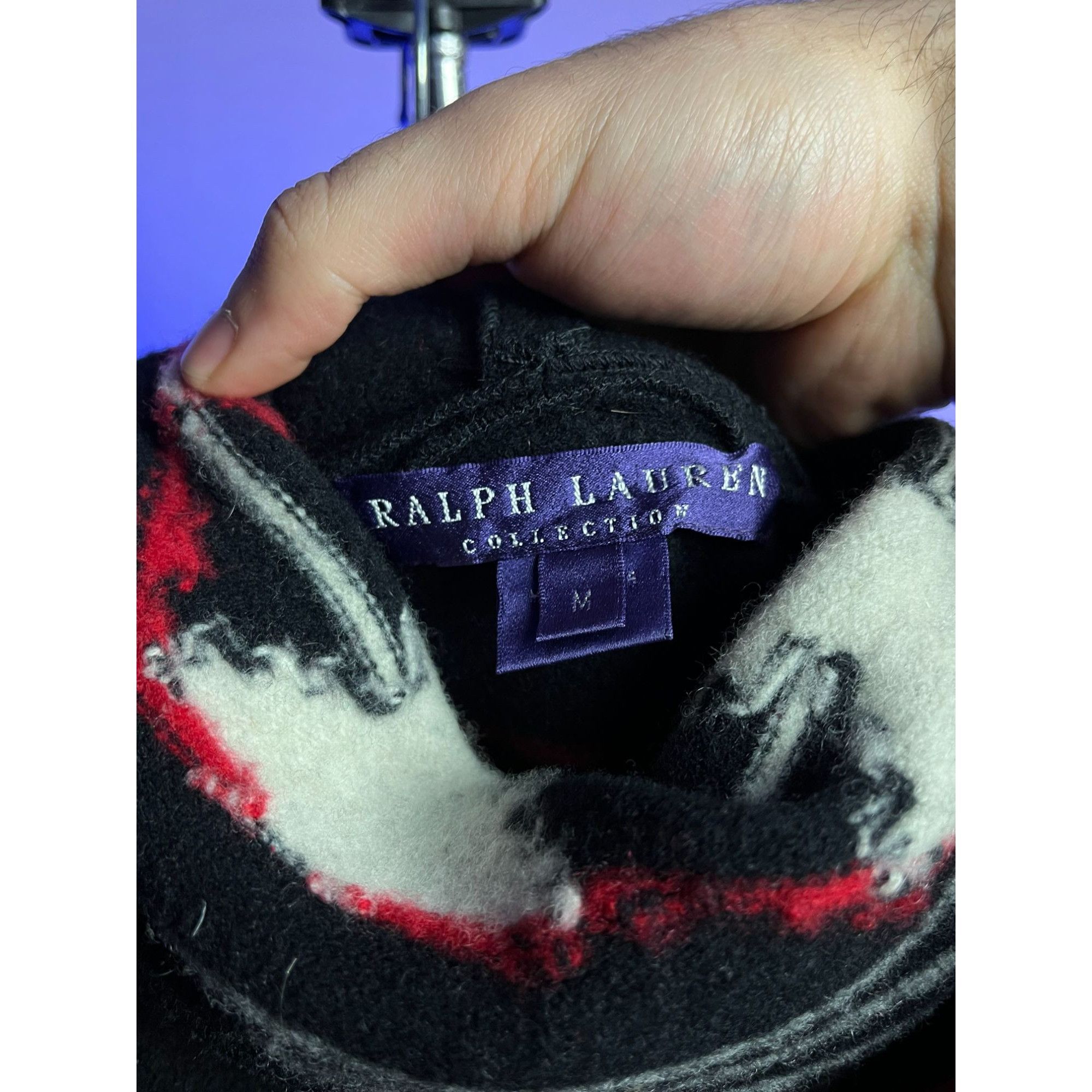 Ralph Lauren Purple Label Ralph Lauren Purple Label Poncho M Aztec Wool Cashmere Size US M / EU 48-50 / 2 - 10 Thumbnail