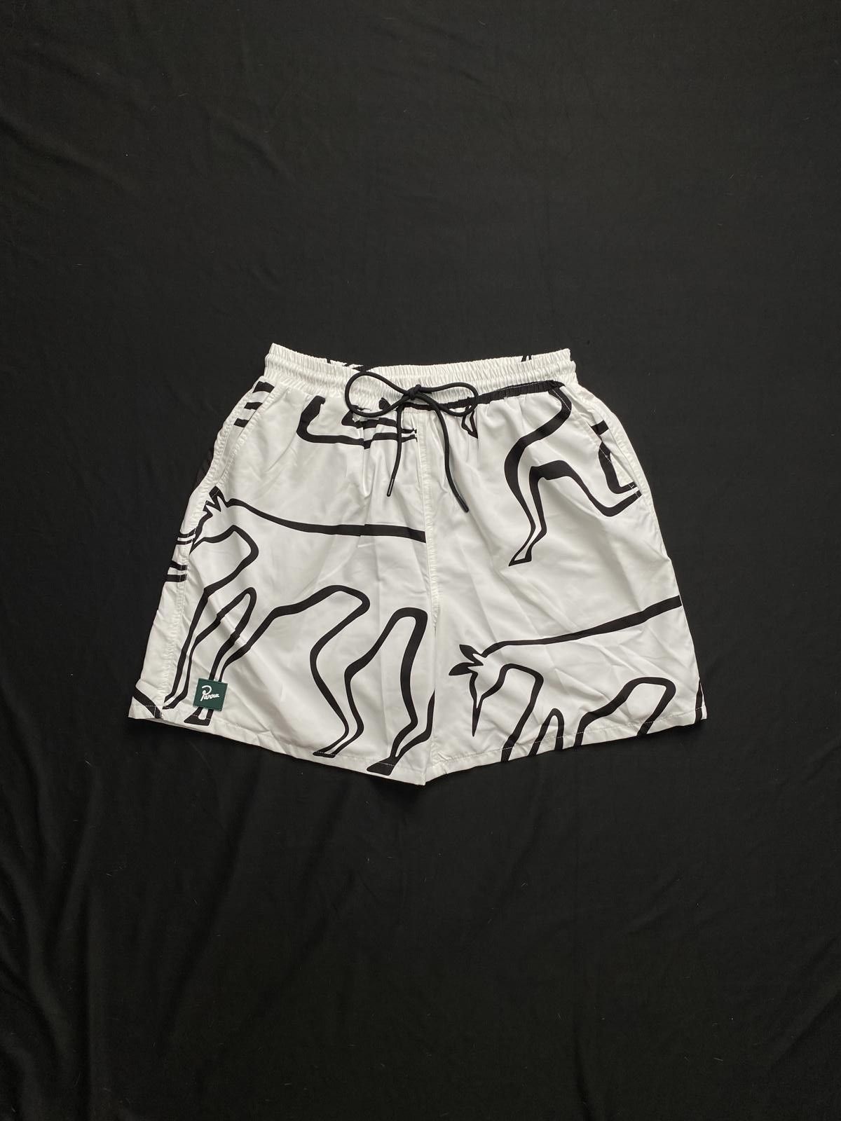 By Parra Rare By Parra Yoga Walks Swim Shorts White Large Size US 32 / EU 48 - 1 Thumbnail