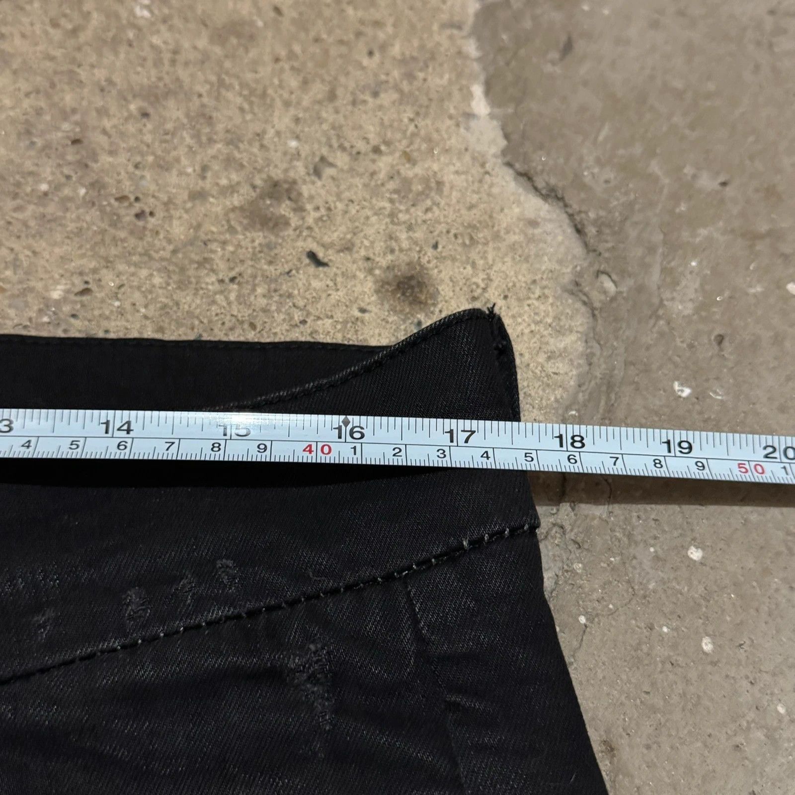 10sei0otto 10Sei0otto scar stitch distressed drop crotch denim Size US 34 / EU 50 - 12 Thumbnail