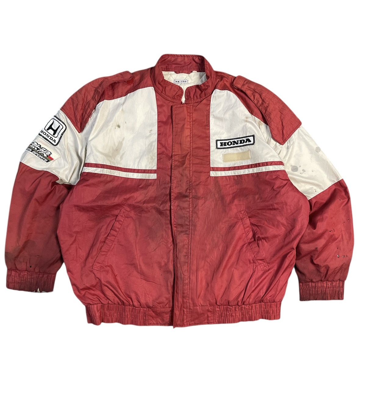 Japanese Brand Vintage Honda Mugen Sport Jacket Very Worn Size US XXL / EU 58 / 5 - 2 Thumbnail