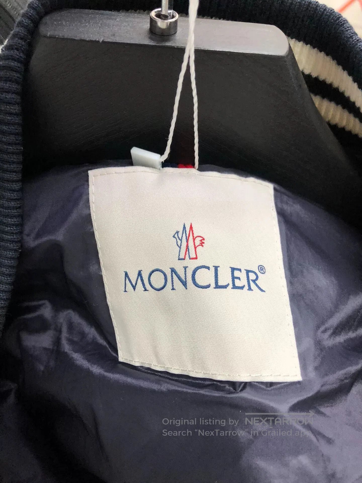 Moncler moncler men's winter down jacket navy blue. Size US M / EU 48-50 / 2 - 3 Thumbnail