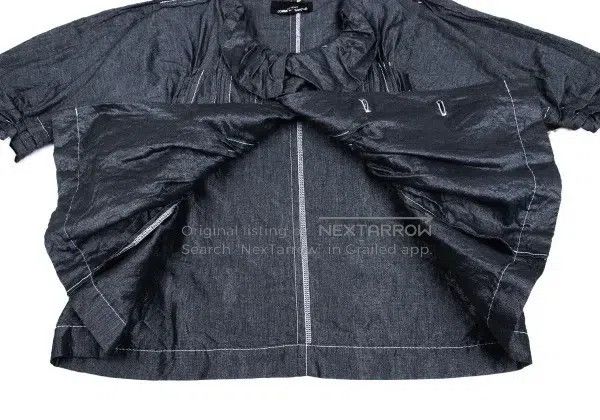 Comme des Garcons Comme Des Garcons Dark Retro Denim Jacket Size M / US 6-8 / IT 42-44 - 8 Thumbnail