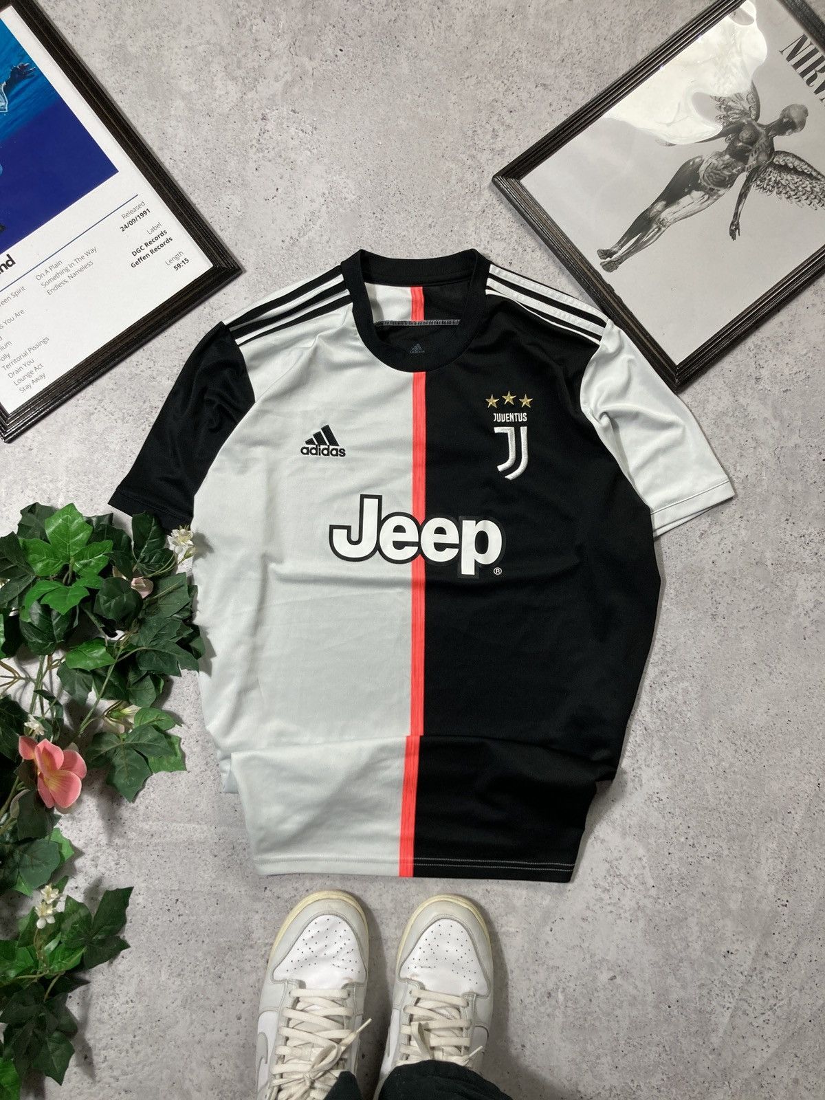 Adidas Cristiano Ronaldo Official Adidas Juventus Jersey 2019-2020 Size US XXL / EU 58 / 5 - 1 Thumbnail