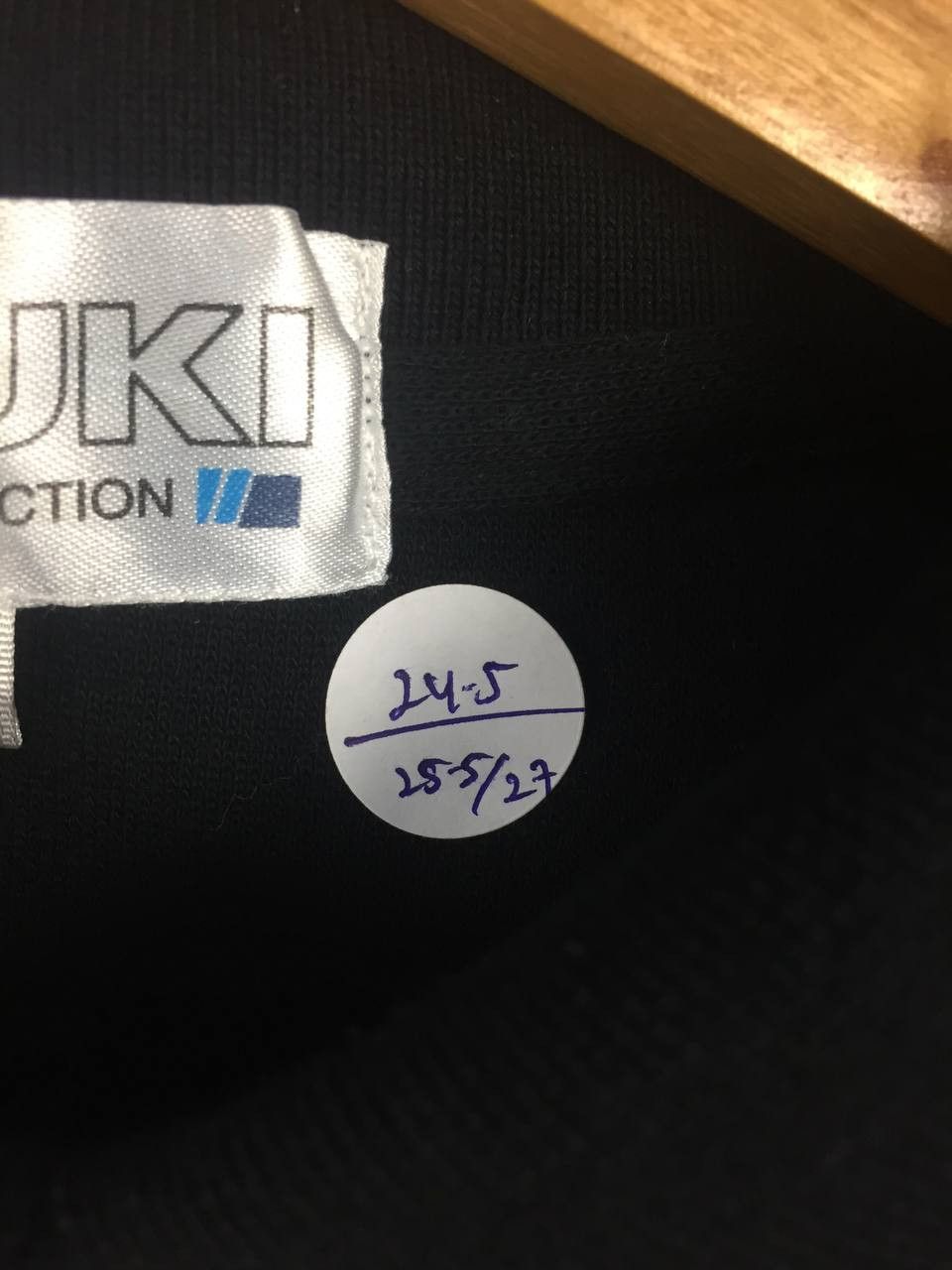 Japanese Brand × Vintage Vtg Suzuki Apparel Collection Rainbow Bar Code Polo Tee Size US XL / EU 56 / 4 - 9 Thumbnail