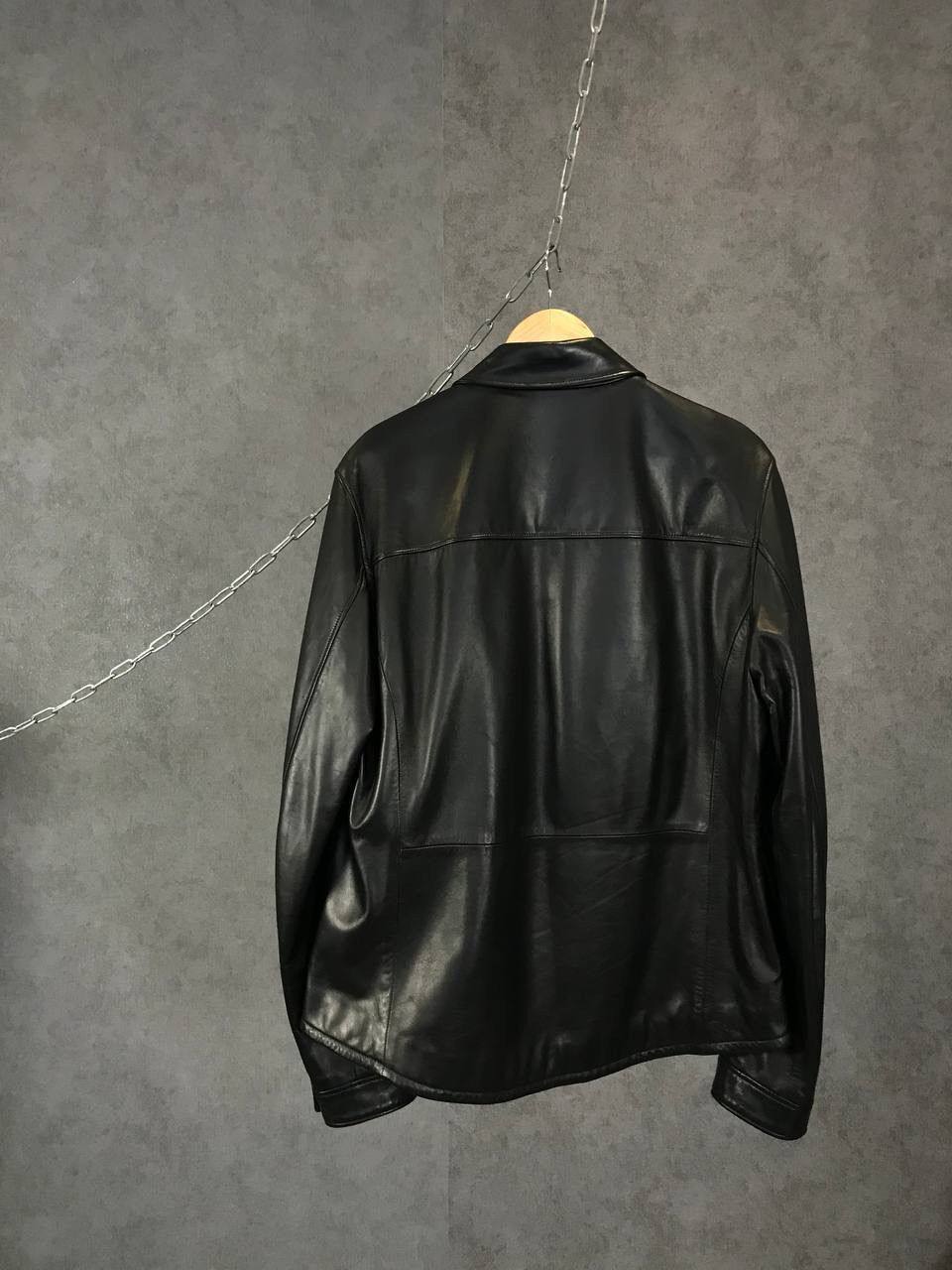 Leather × Salvatore Ferragamo Salvatore Ferragamo luxury leather jacket Size US L / EU 52-54 / 3 - 8 Thumbnail
