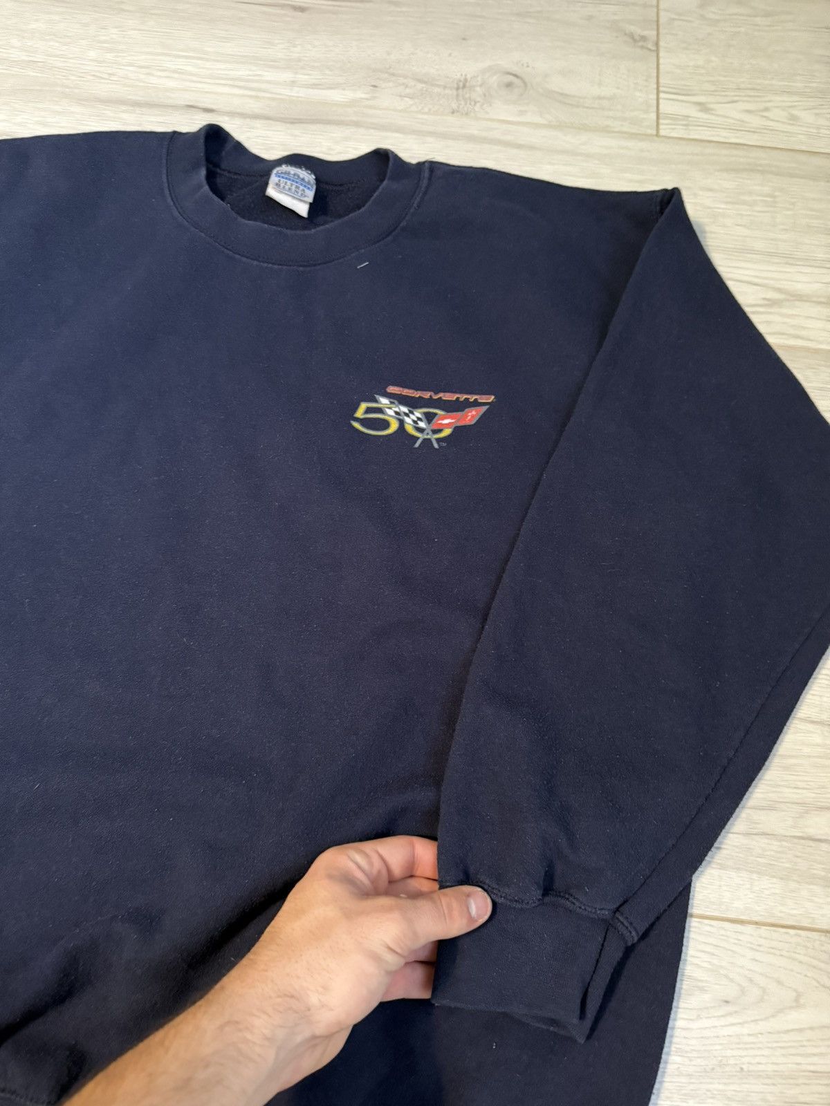 Chevrolet × Vintage Vintage Corvette 2003 racing sweatshirt crewneck ANNIVERSARY Size US L / EU 52-54 / 3 - 4 Thumbnail
