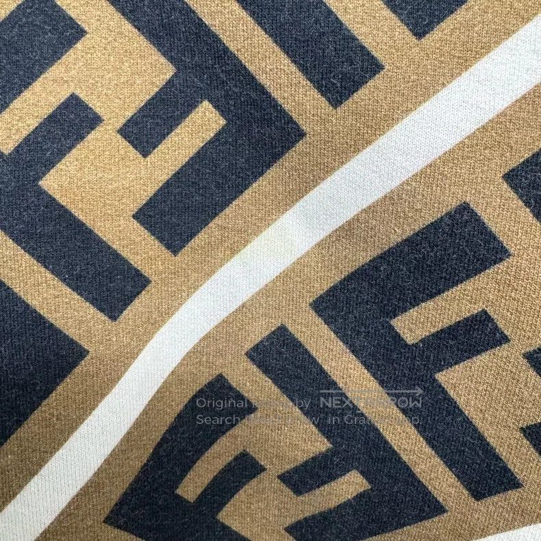 Fendi Fendi Monogram Print Sweatshirt Size US L / EU 52-54 / 3 - 6 Thumbnail