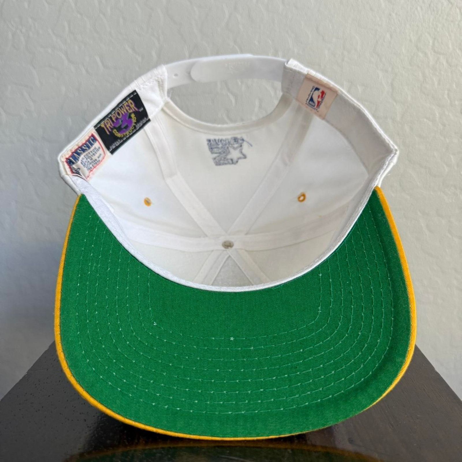 Starter Vintage 90s warriors starter tri power snapback Size ONE SIZE - 4 Thumbnail
