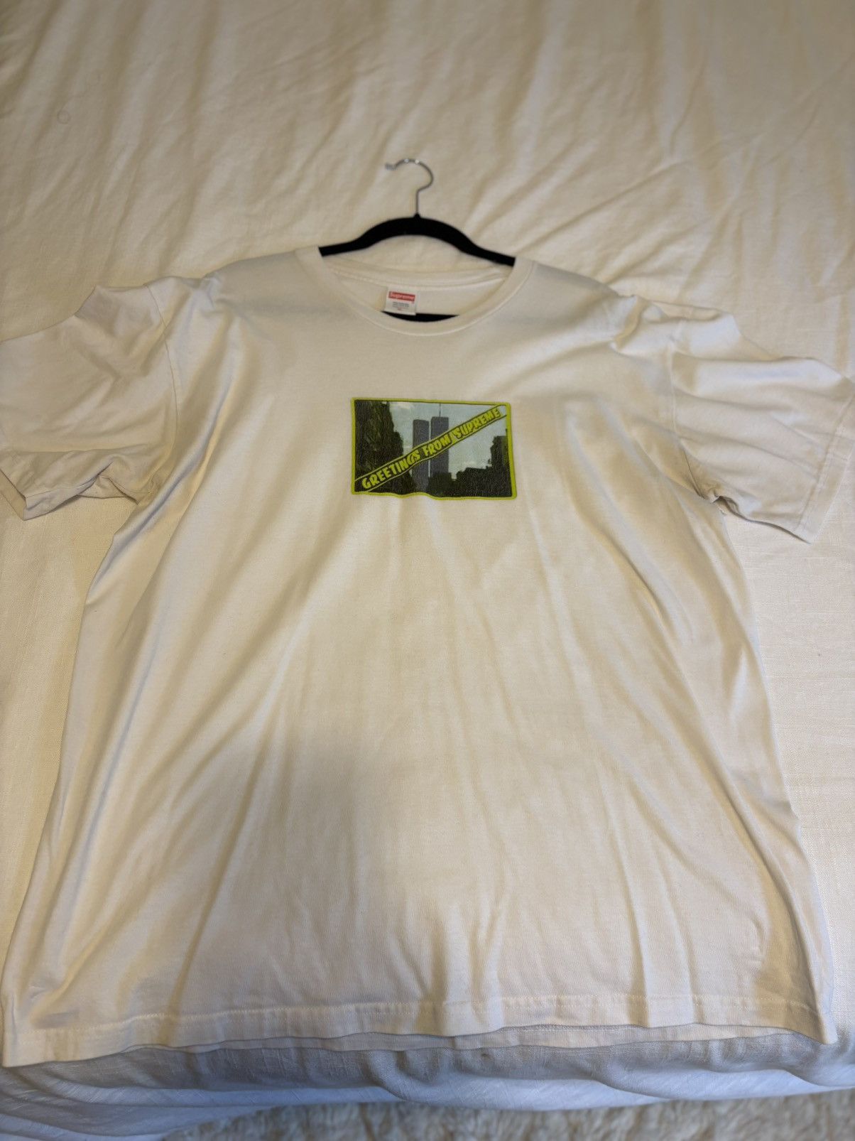 Supreme Supreme Greetings From NY T-Shirt - Spring/Summer 2019 Size US XL / EU 56 / 4 - 2 Thumbnail
