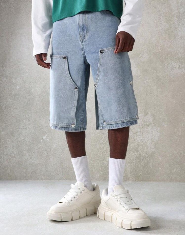 Japanese Brand Y2k Style Short Denim Size US 36 / EU 52 - 2 Thumbnail
