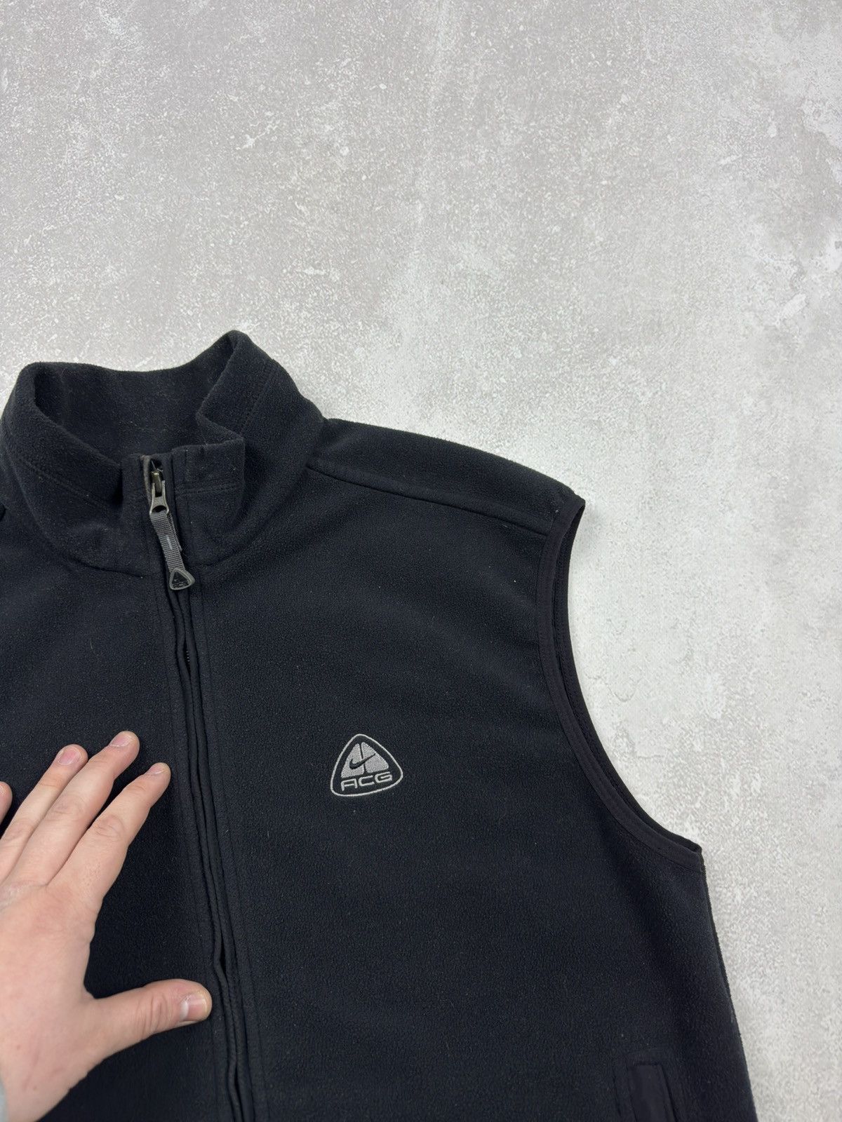 Nike ACG Vintage Nike ACG Therma-Fit Fleece Outdoor Vest Jacket 00s Size US M / EU 48-50 / 2 - 5 Thumbnail