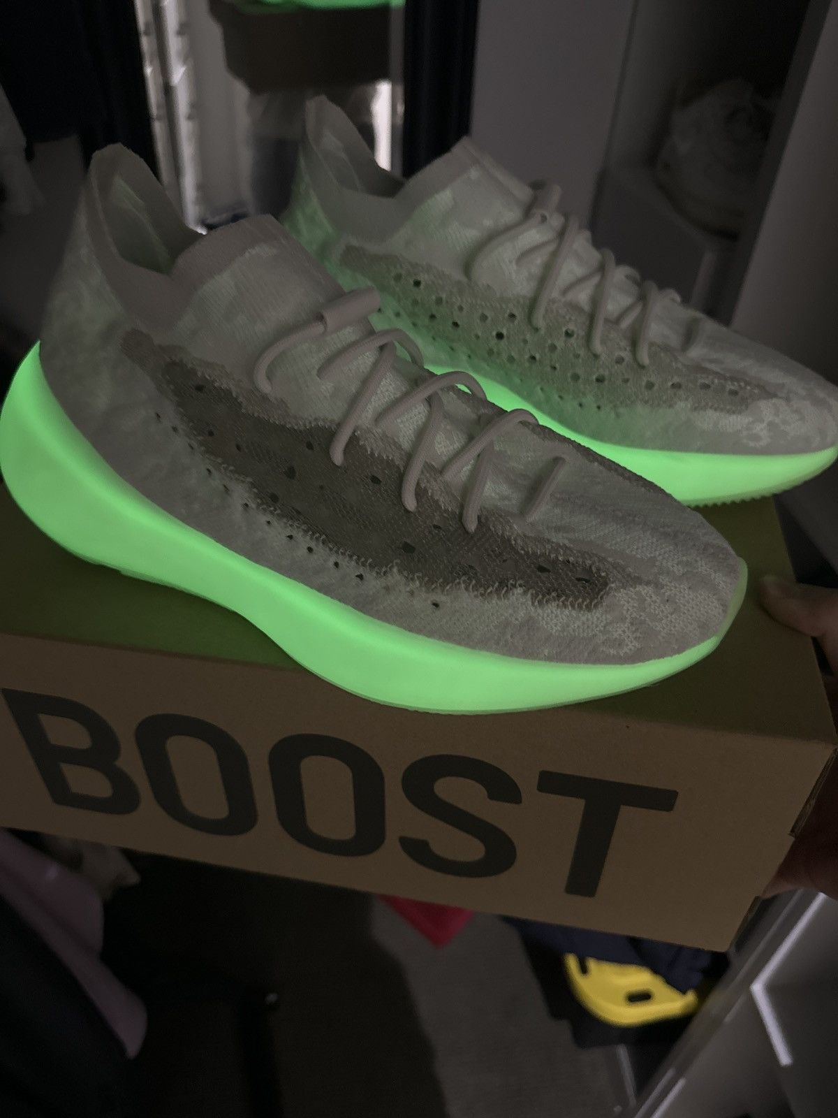 Adidas × Kanye West × Yeezy Yeezy Boost 380 Calcite Glow Size US 11 / EU 44 - 3 Thumbnail