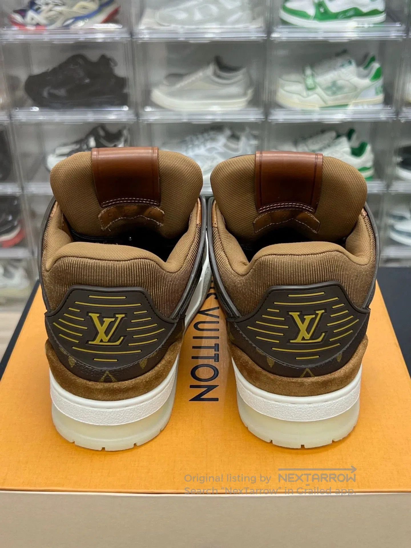 Louis Vuitton lv trainer sneakers in brown monogram. Size US 7.5 / EU 40-41 - 7 Thumbnail