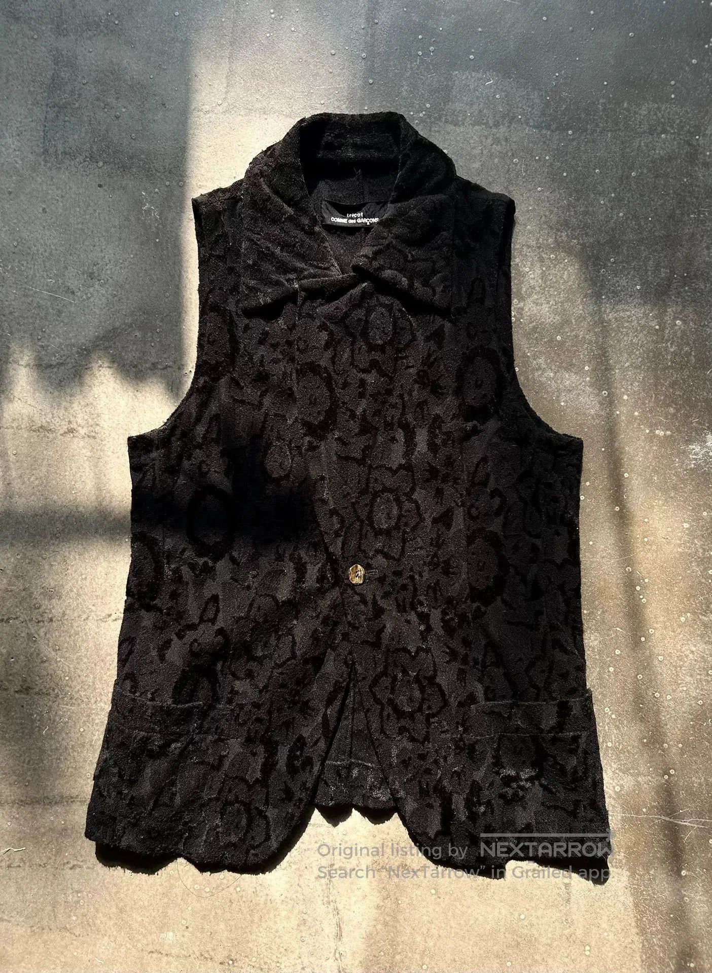 Other comme des garcons tricot velvet vest. Size US M / EU 48-50 / 2 - 1 Thumbnail
