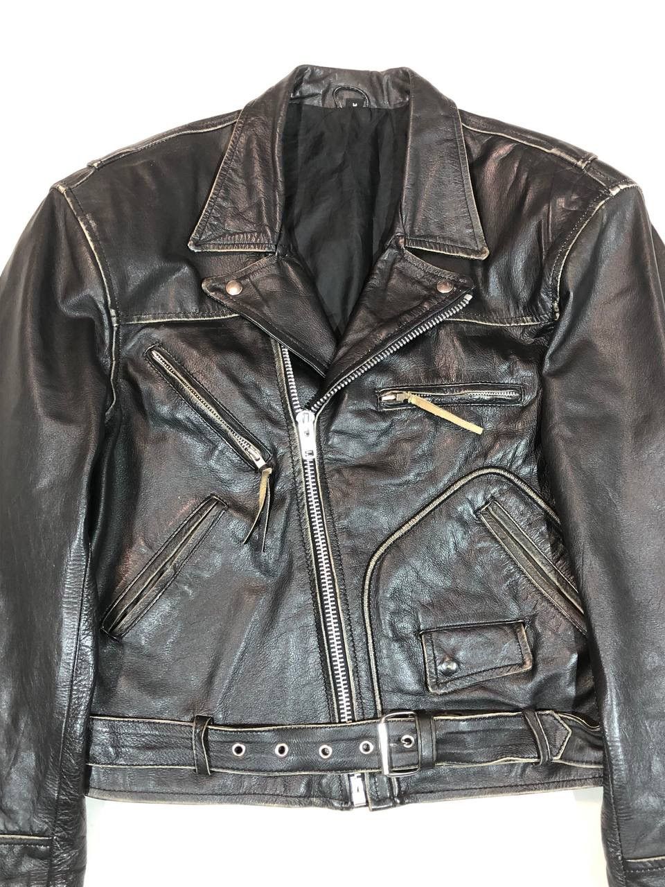 Vintage Vintage Eagle Biker Leather Jacket Size US M / EU 48-50 / 2 - 2 Thumbnail