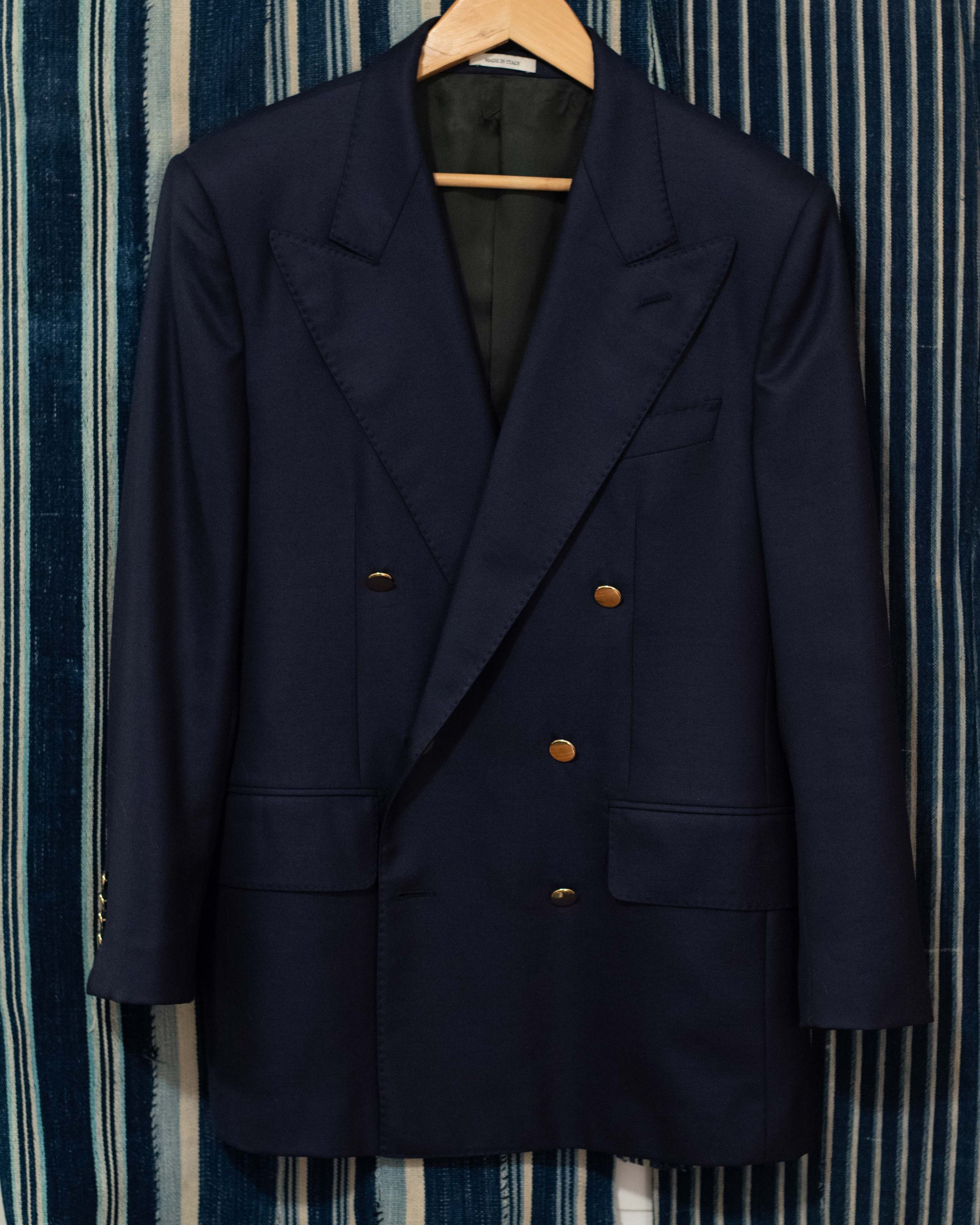 HUSBANDS Husbands Paris - Double Breasted Gainsbourg Blazer - 48 