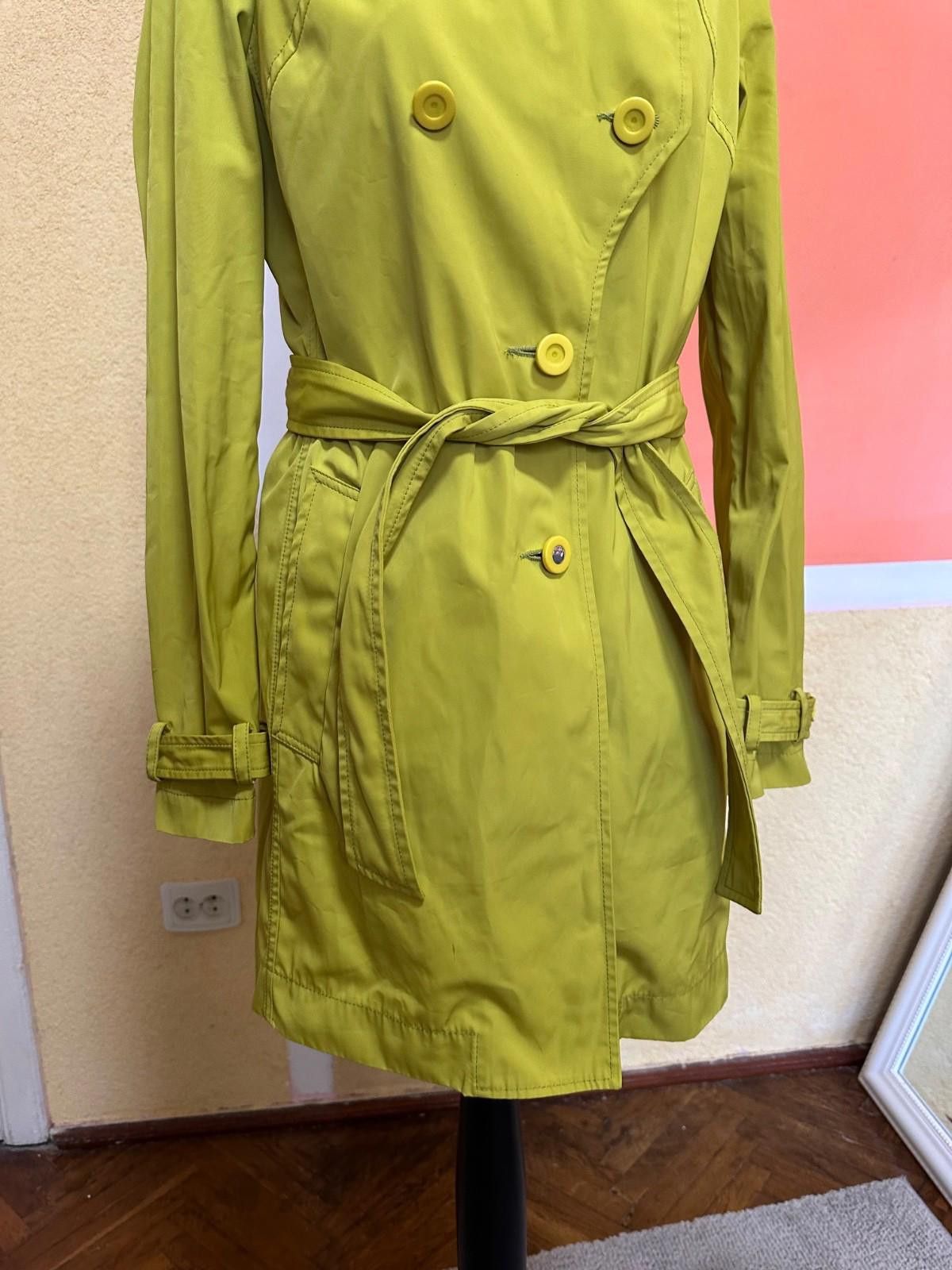 Versace Versace Collection Green Tench Coat Sz 44 Size M / US 6-8 / IT 42-44 - 4 Thumbnail