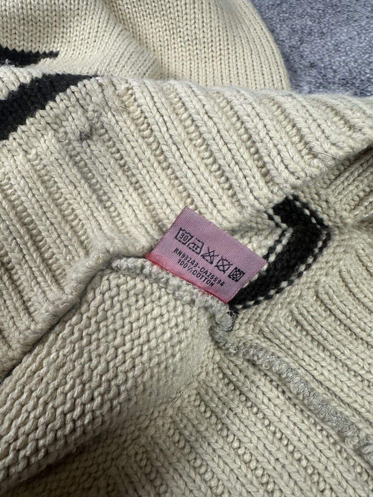Diesel Y2K Vintage Diesel knitwear Avant Garde Streetwear Rare L Size US L / EU 52-54 / 3 - 5 Thumbnail