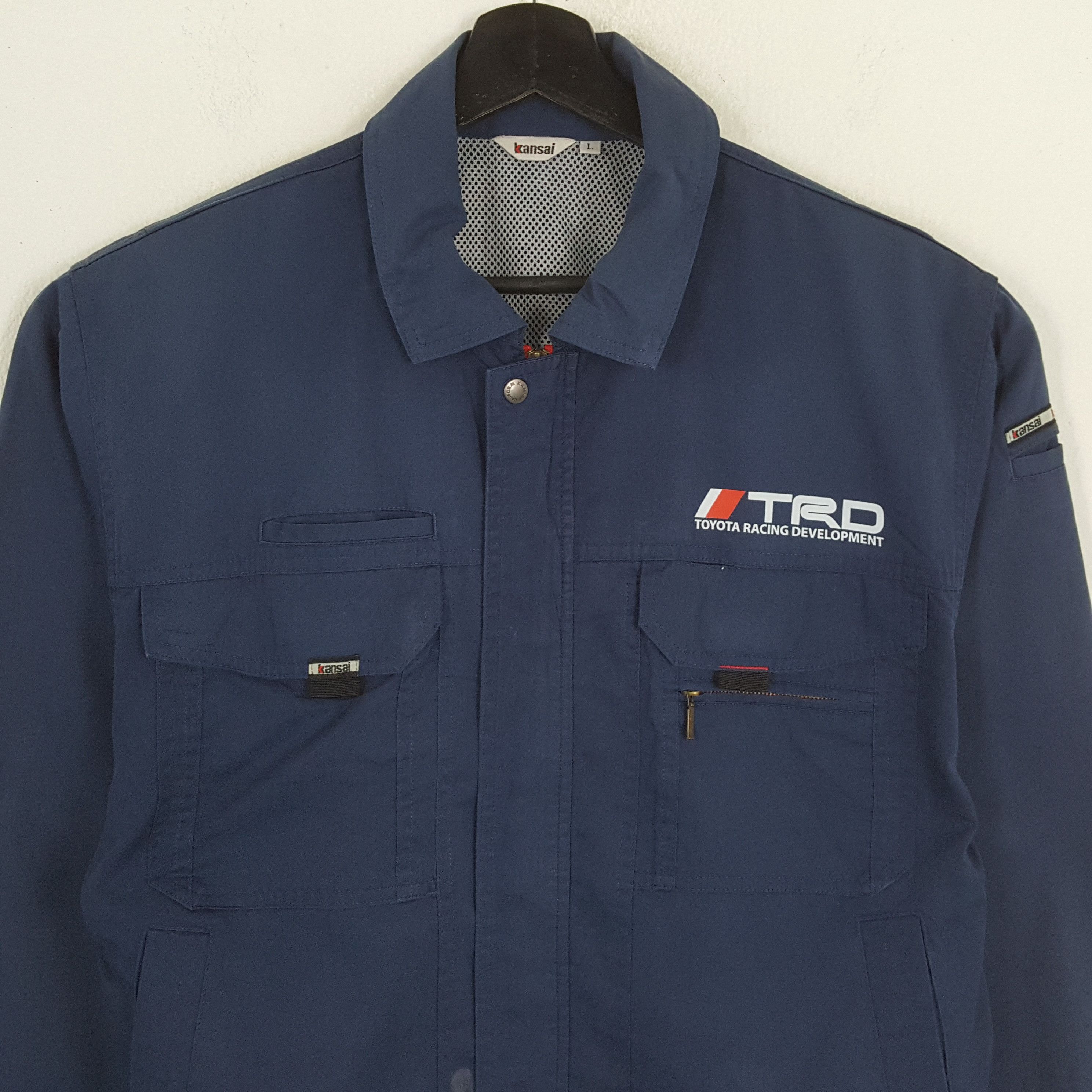 Japanese Brand × Vintage TRD TOYOTA RACING DEVELOPMENT Motorsports Custom JACKET Size US M / EU 48-50 / 2 - 4 Thumbnail