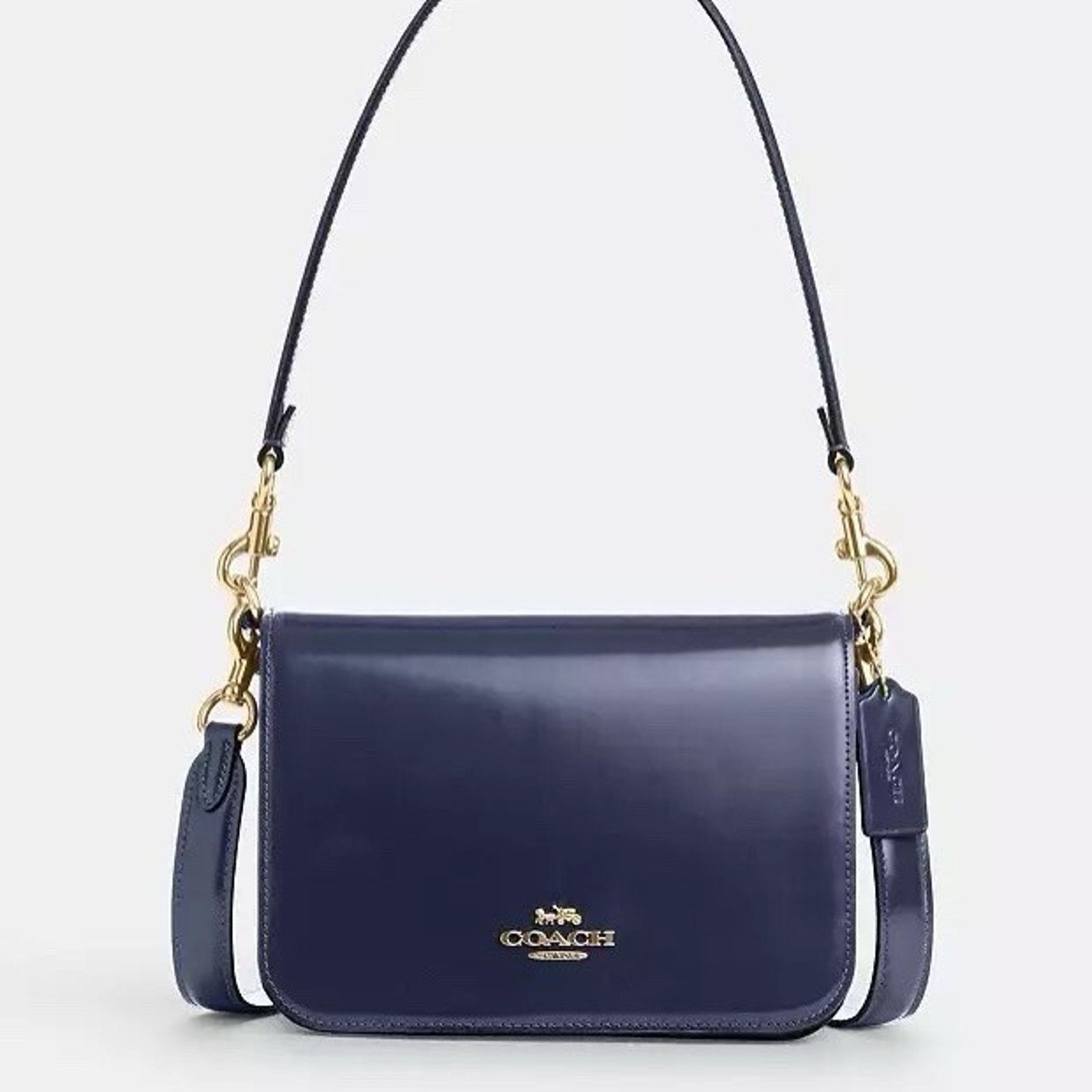 Coach NWT Coach CY657 Spazzolato Leather Quinn Bag Crossbody Size ONE SIZE - 6 Thumbnail