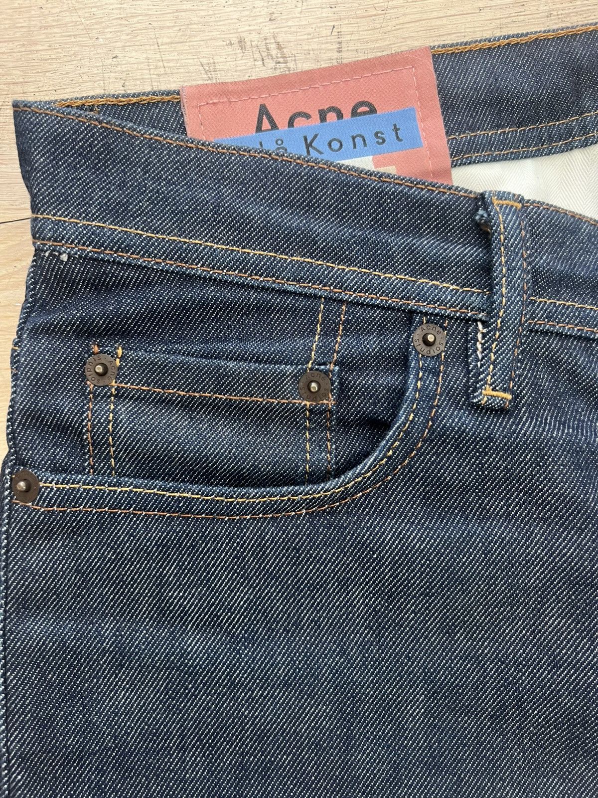 Acne Studios Acne Studios - River Indigo Jeans (29/32) Size US 29 - 7 Thumbnail