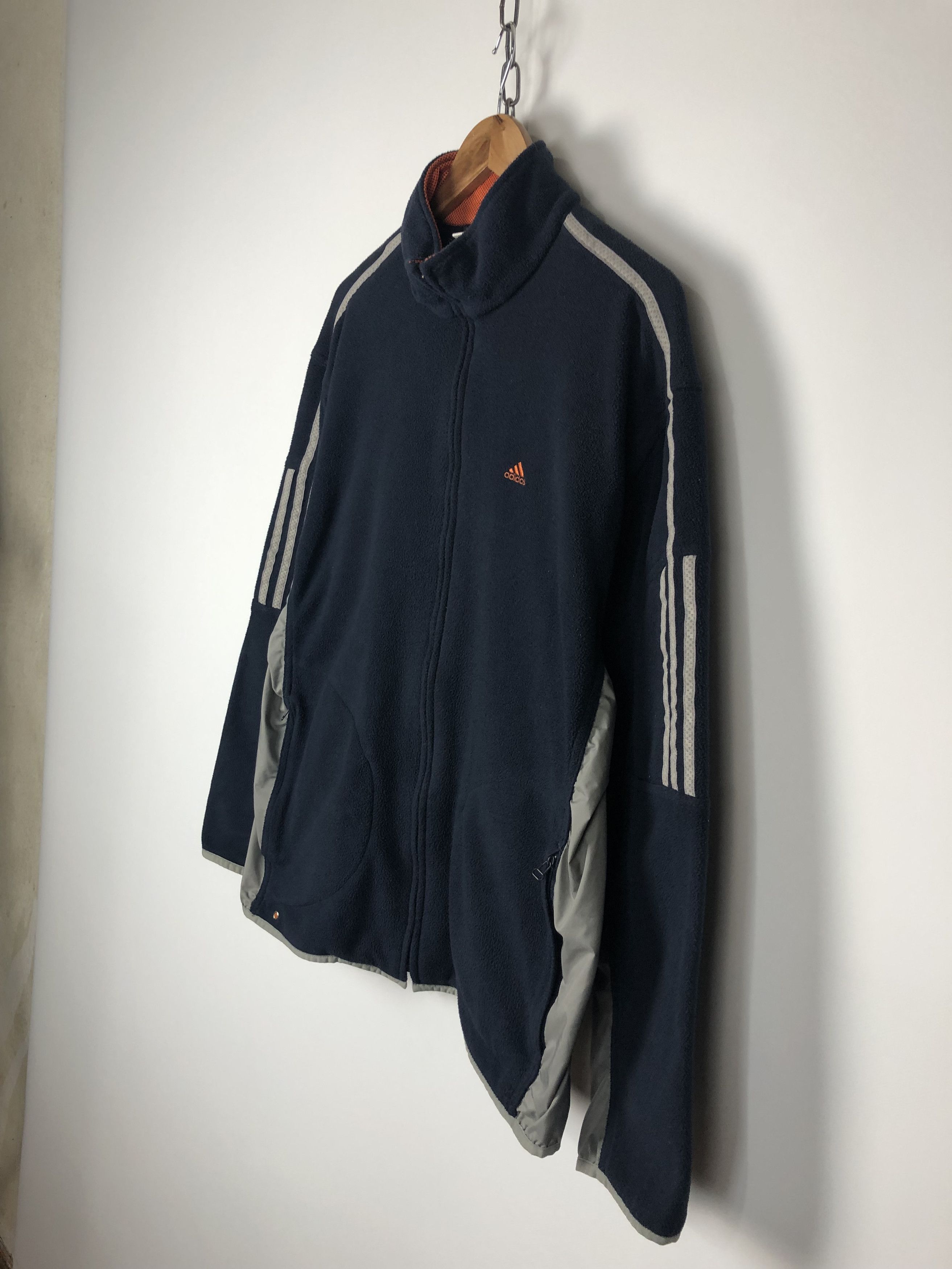 Adidas Adidas Vintage Fleece Jacket Zip size M Size US M / EU 48-50 / 2 - 6 Thumbnail