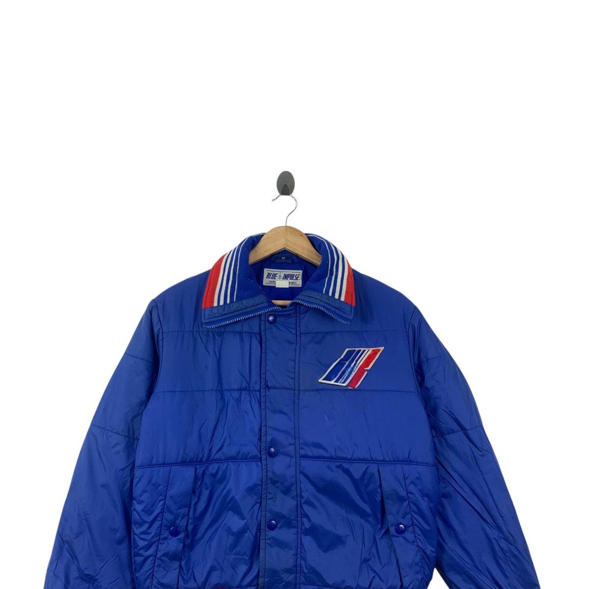 Mizuno Vintage MIZUNO BLUE IMPULSE Ski Quilted Puffer Jacket Size M / US 6-8 / IT 42-44 - 2 Thumbnail