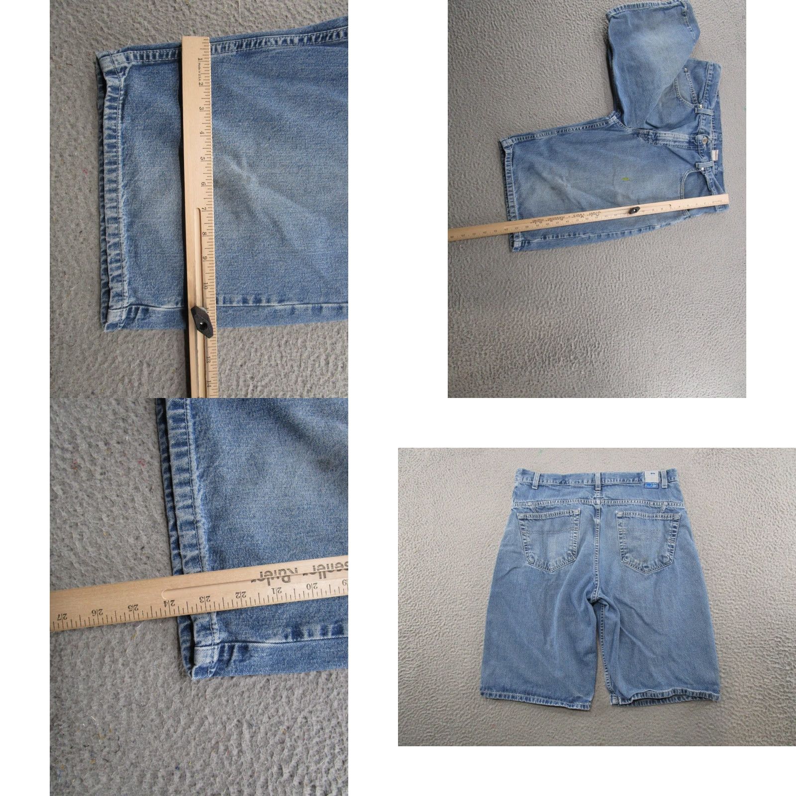 Levi's VINTAGE Levi's L2 Jorts Men’s Size 34 Jean Shorts Baggy Fit Skater Y2K Denim Size US 34 / EU 50 - 8 Thumbnail