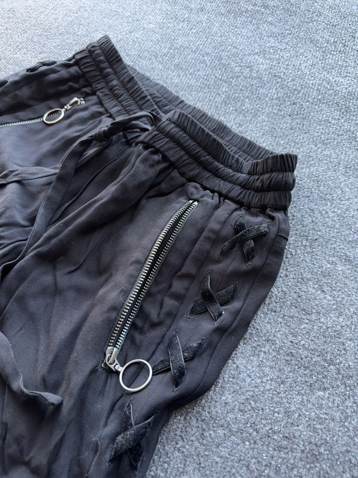 The Kooples The Kooples Sport Avant Garde Rick style Lace Up Pants XS Size 26" / US 2 / IT 38 - 6 Thumbnail