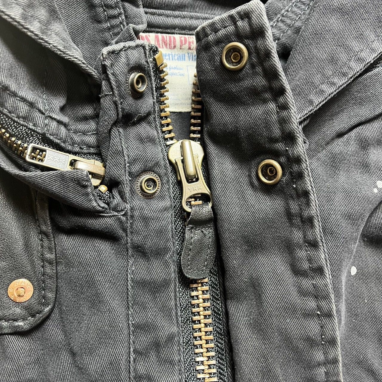 Japanese Brand × Le Grande Bleu (L.G.B.) Bond and Peace Zip-off Hoodie Jacket Size US M / EU 48-50 / 2 - 9 Thumbnail