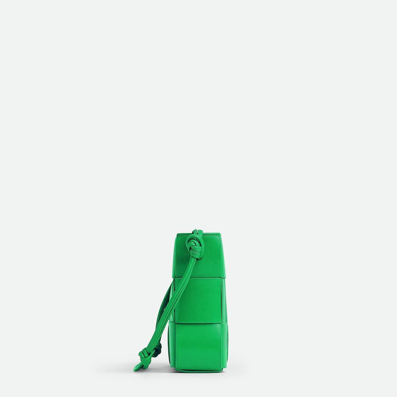 Bottega Veneta o1n1vont1124 Size: OS / Cassette Pouch On Strap in Green Size ONE SIZE - 2 Thumbnail