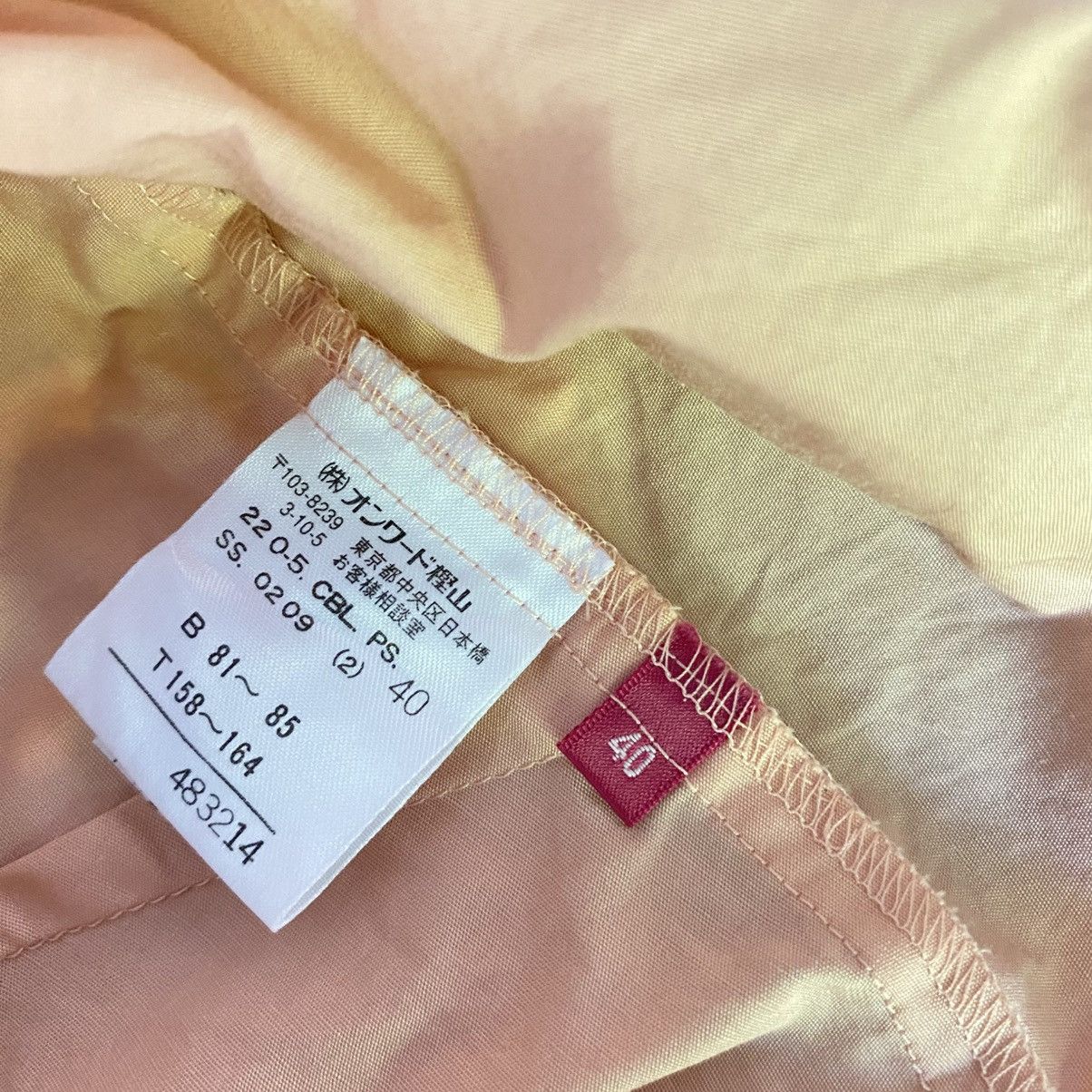 Paul Smith Paul Smith Peach Puff Blouse Size S / US 4 / IT 40 - 4 Thumbnail
