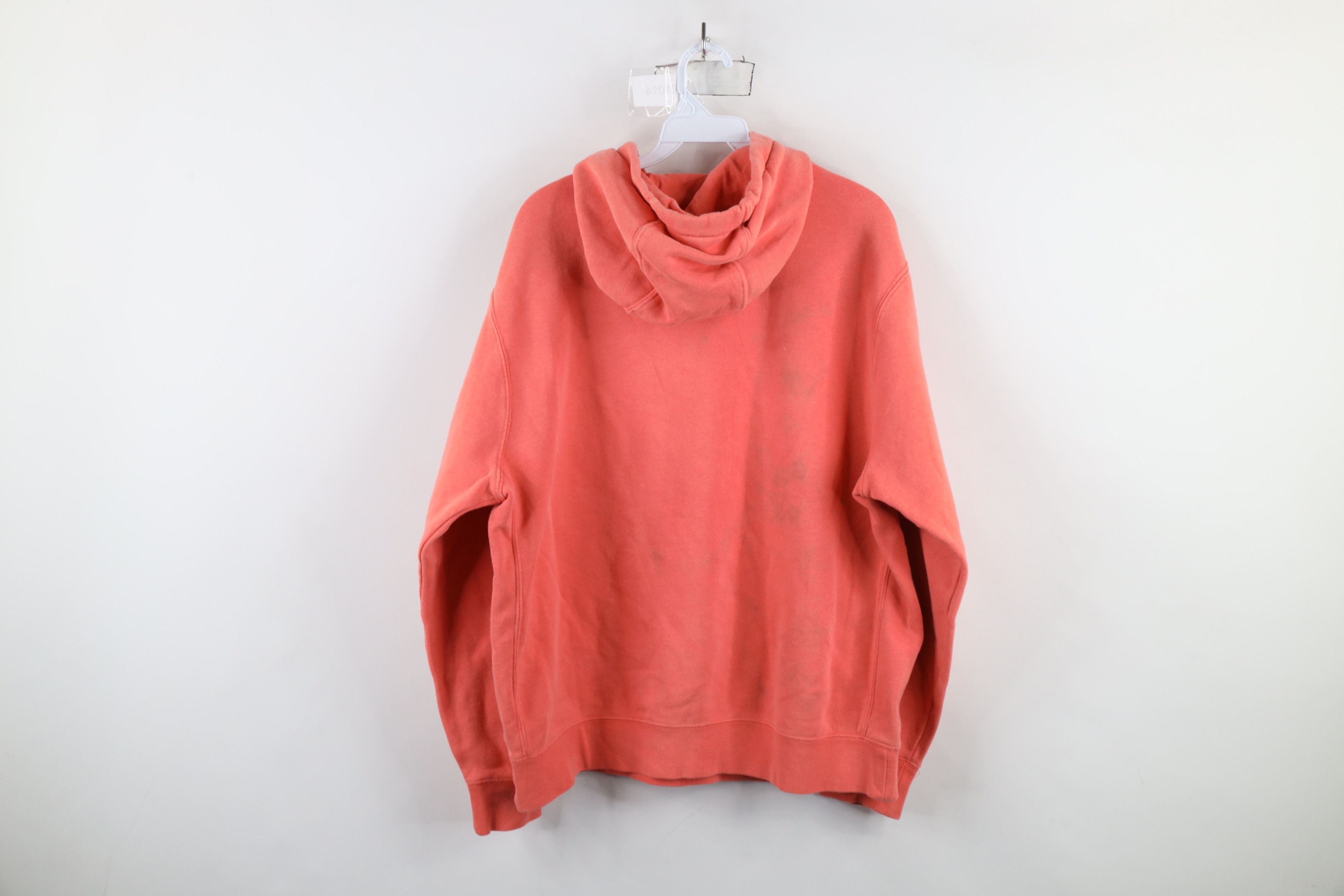 Nike × Vintage Vintage Y2K Nike Scott Mini Swoosh Hoodie Sweatshirt Pink Size US L / EU 52-54 / 3 - 11 Thumbnail