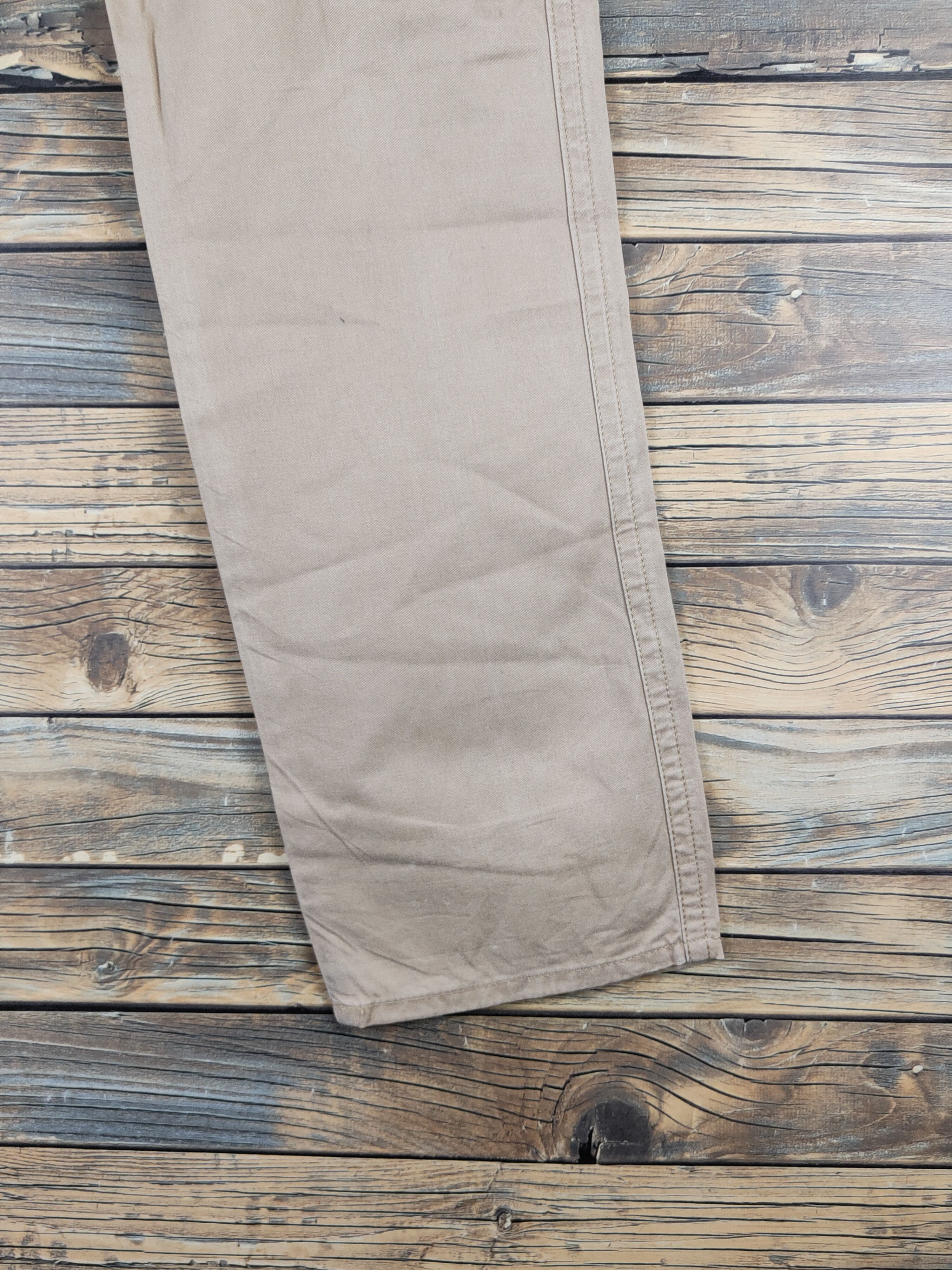 Japanese Brand DL Gap Beige Multipocket Cargo Pants #2383 Size US 32 / EU 48 - 6 Thumbnail