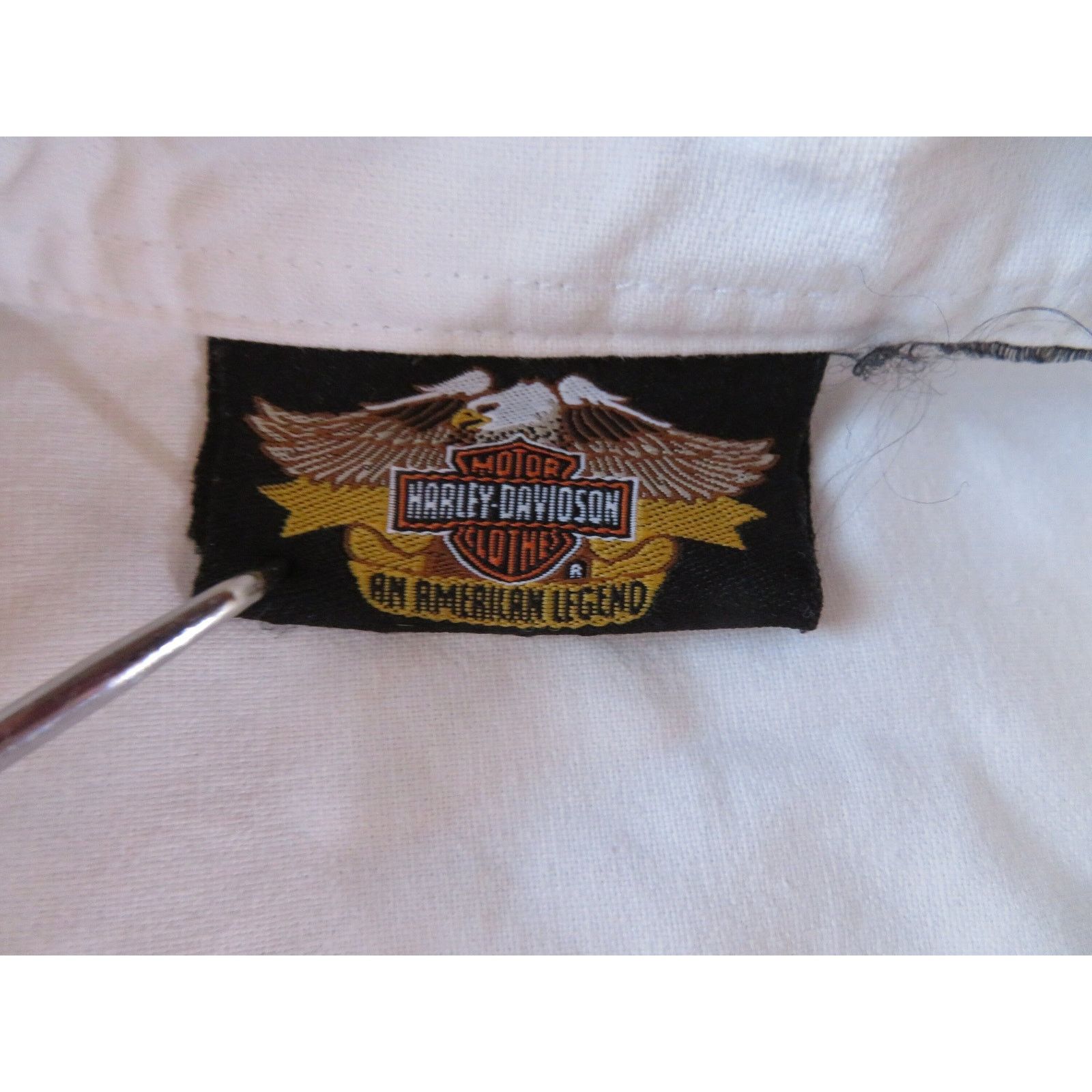 Harley Davidson Harley Davidson Casual Shirt Garage Short Sleeves White XL Size US XL / EU 56 / 4 - 3 Thumbnail