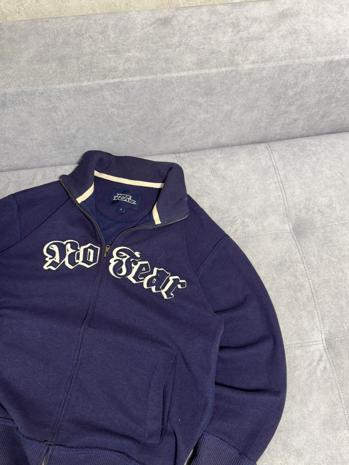 No Fear Vintage No Fear Zip Y2K Pullover Sweatshirt Size L Size US L / EU 52-54 / 3 - 4 Thumbnail