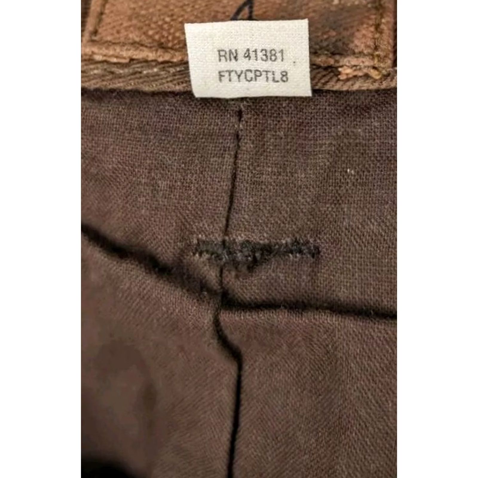 Vintage RRL Waxed Duck Canvas Military Cargo Skirt 30" Brown Women Short 4 Button Cargo Skirt Mens? Size 27" / US 4 / IT 40 - 6 Thumbnail