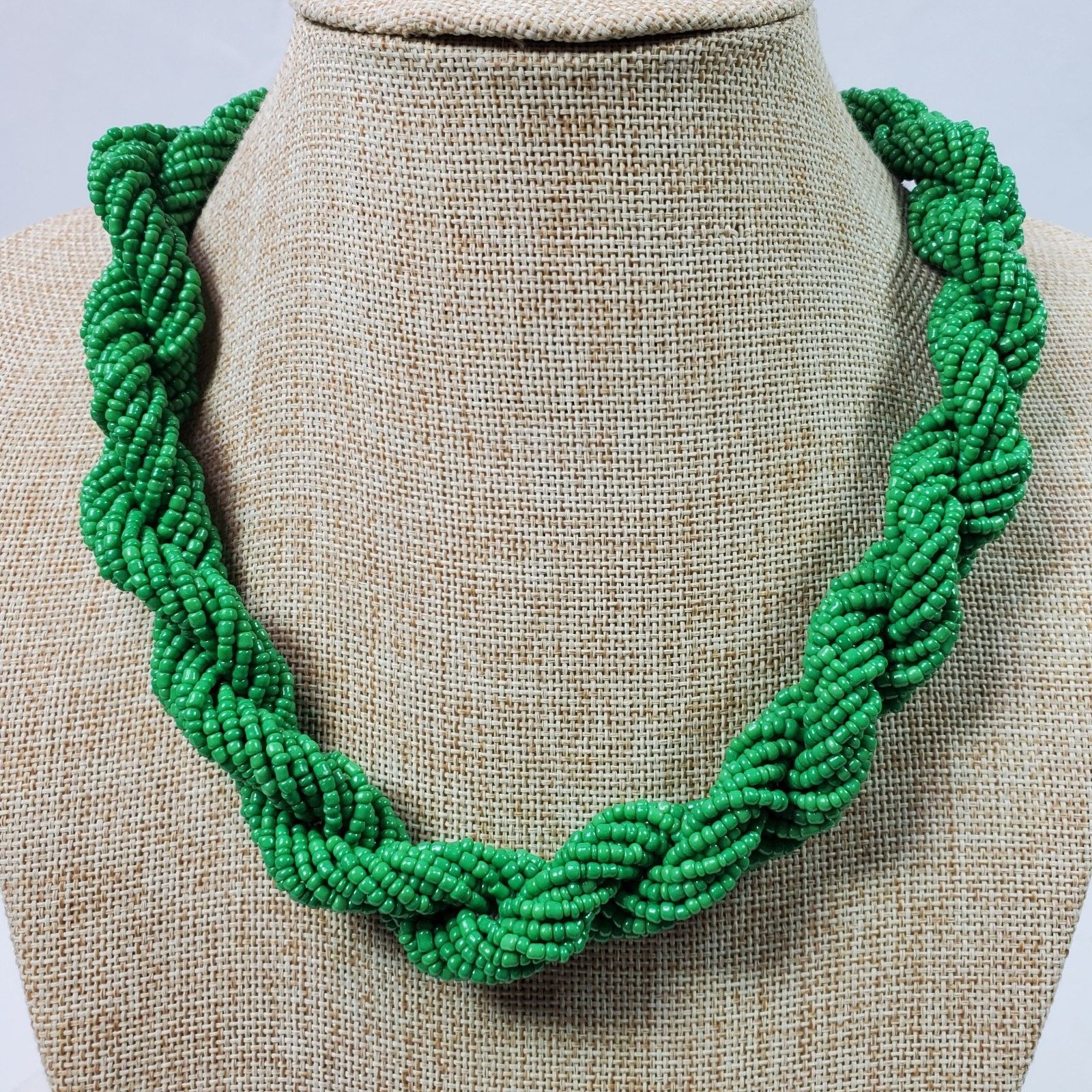 The Unbranded Brand Casual Career Seed Bead Multi Strand Necklace 20 Inch Green Size ONE SIZE - 1 Thumbnail