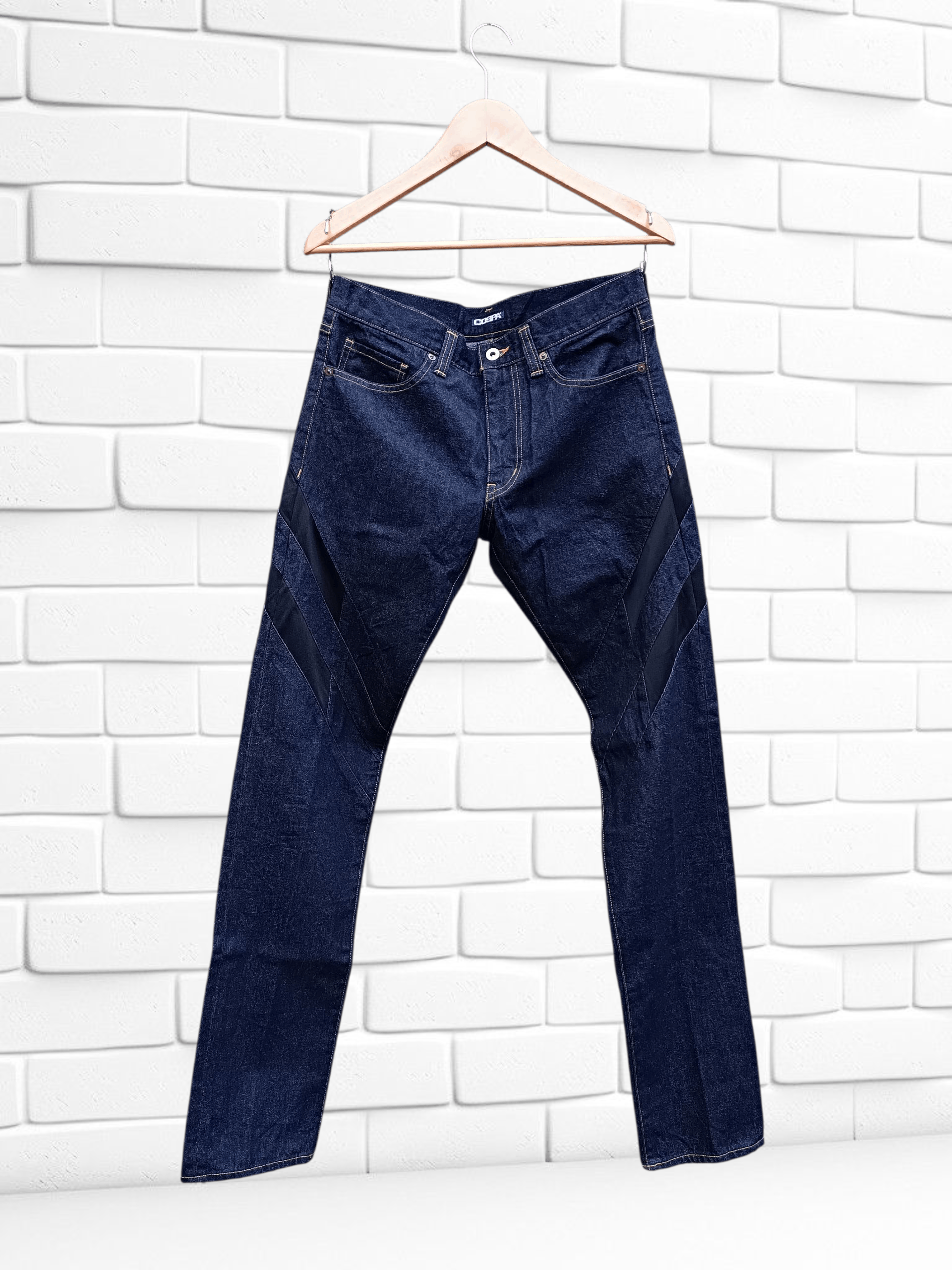 Anime Vintage Evangelion Genesis NERV Cospa Japanese Denim Pants Size US 30 / EU 46 - 6 Thumbnail