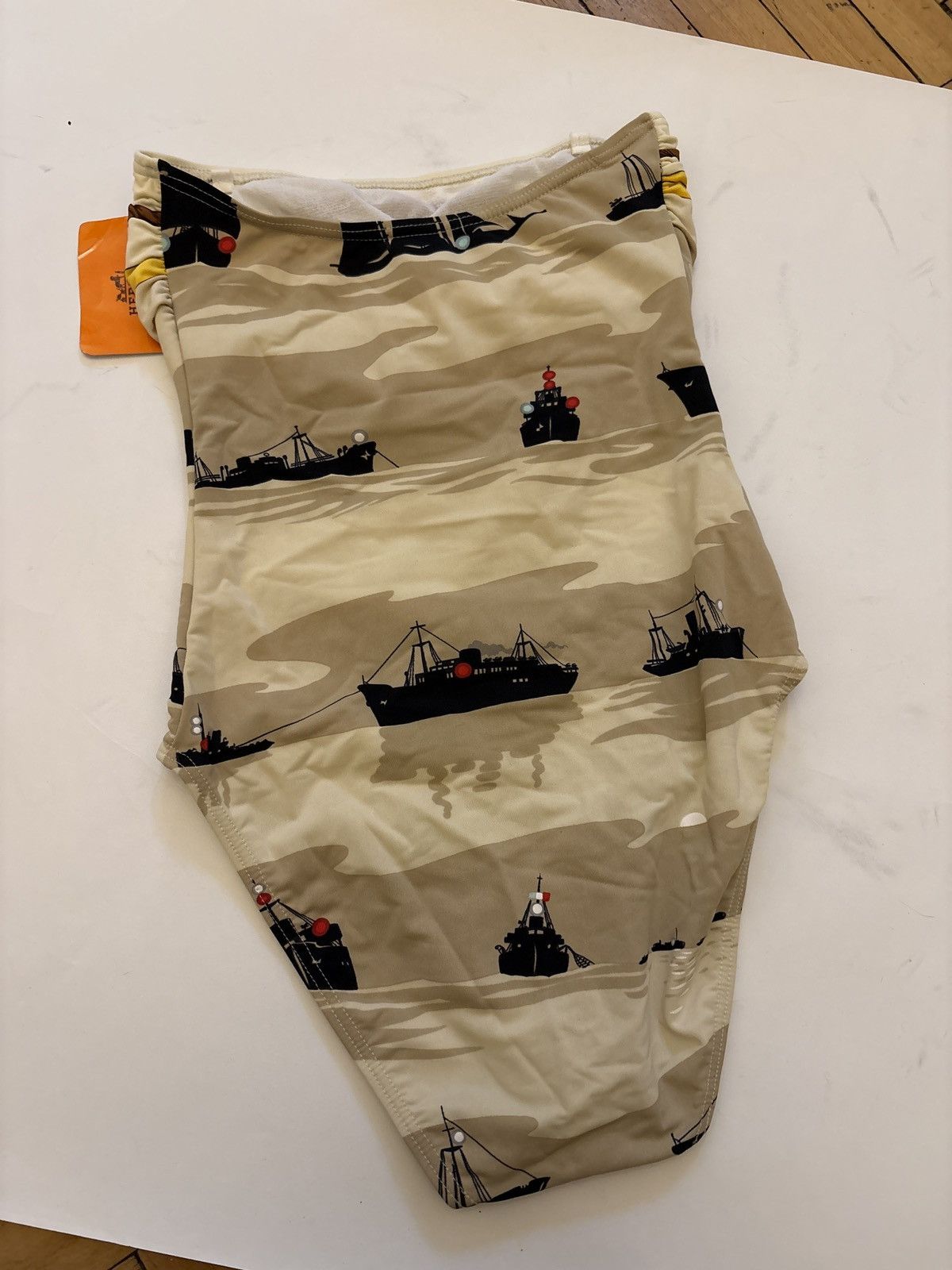 Hermes Vintage Hermes swimsuit NWT Size ONE SIZE - 8 Thumbnail