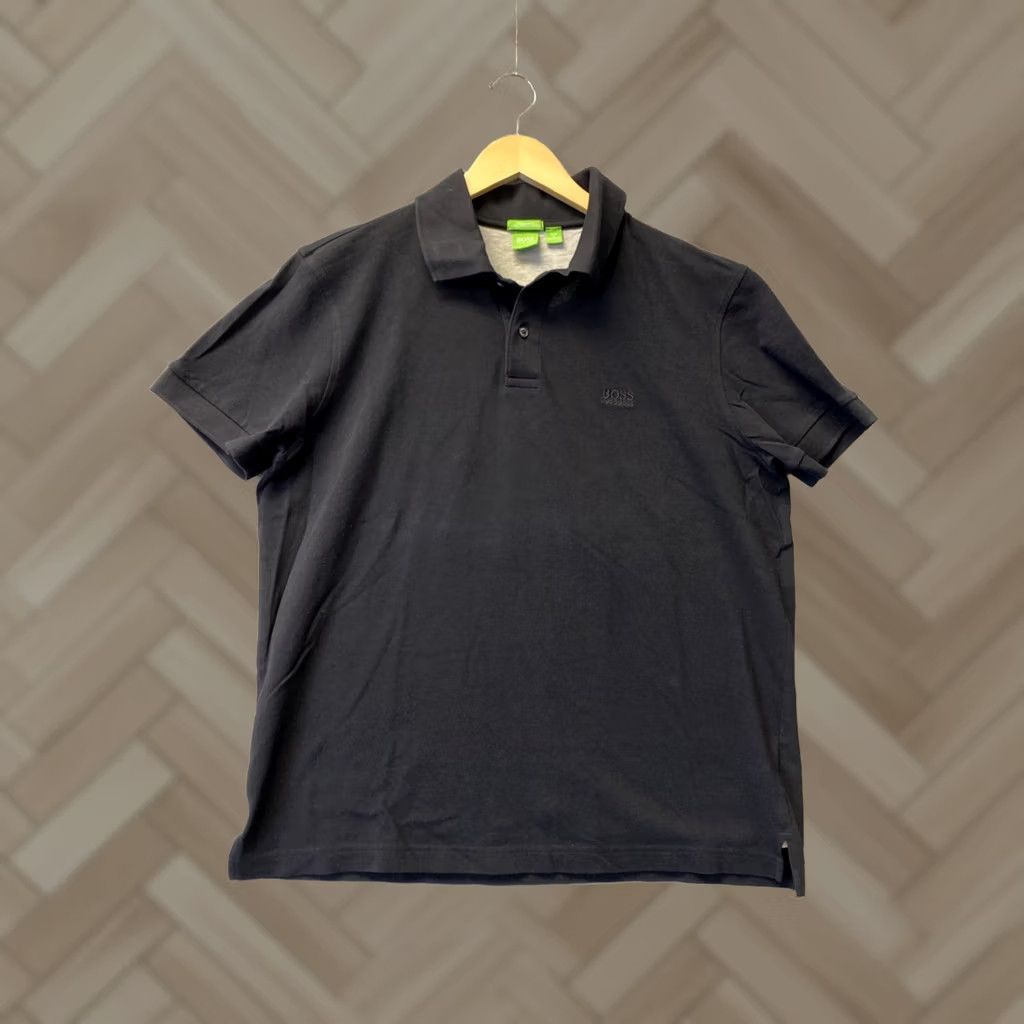 Hugo Boss HUGO BOSS POLO SHIRT XL Men Black Slim Short Sleeve Polo 0724 Size US XL / EU 56 / 4 - 1 Thumbnail