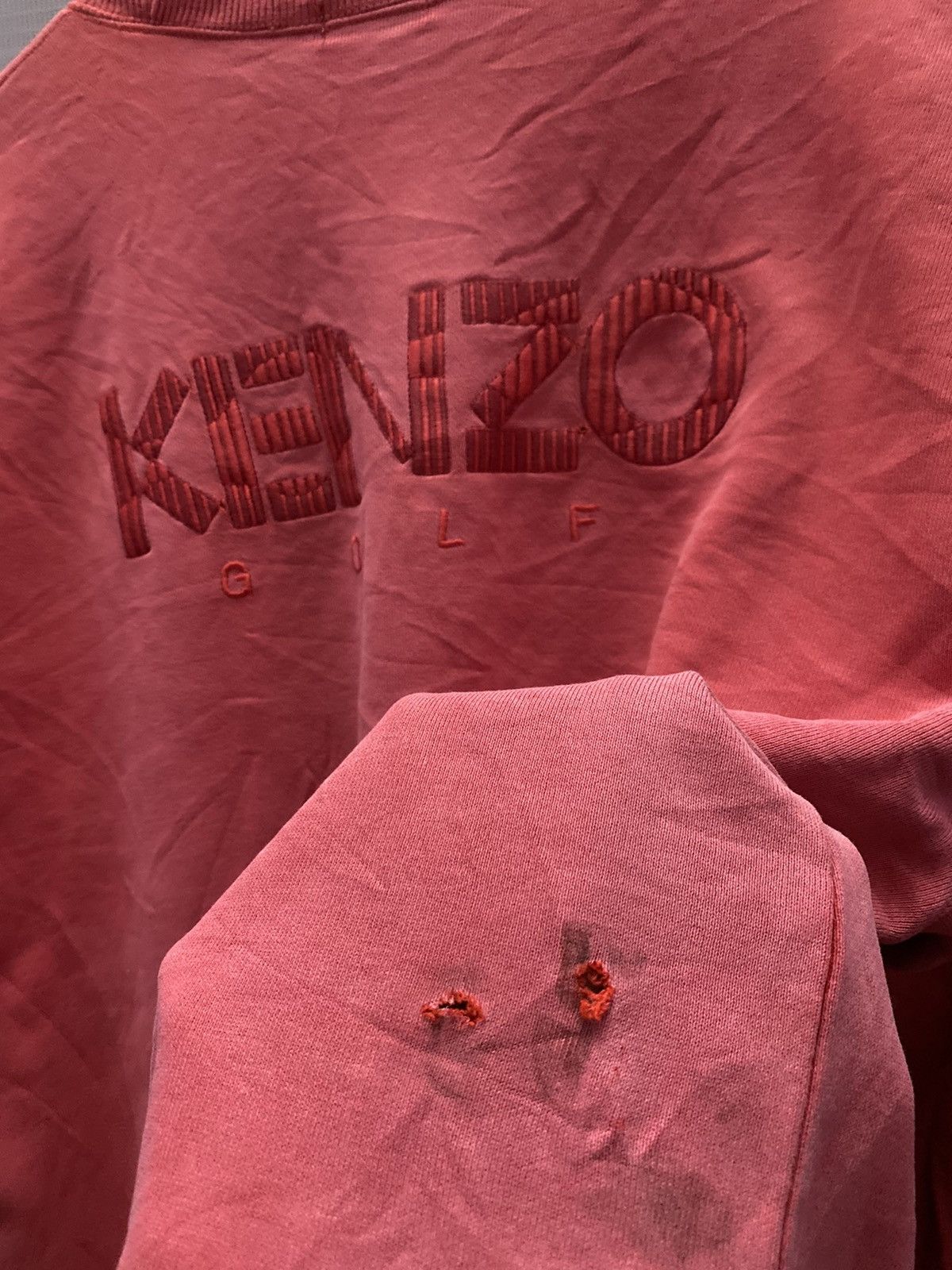 Japanese Brand Vintage Distressed Kenzo Golf Sweatshirt Size US XL / EU 56 / 4 - 12 Thumbnail