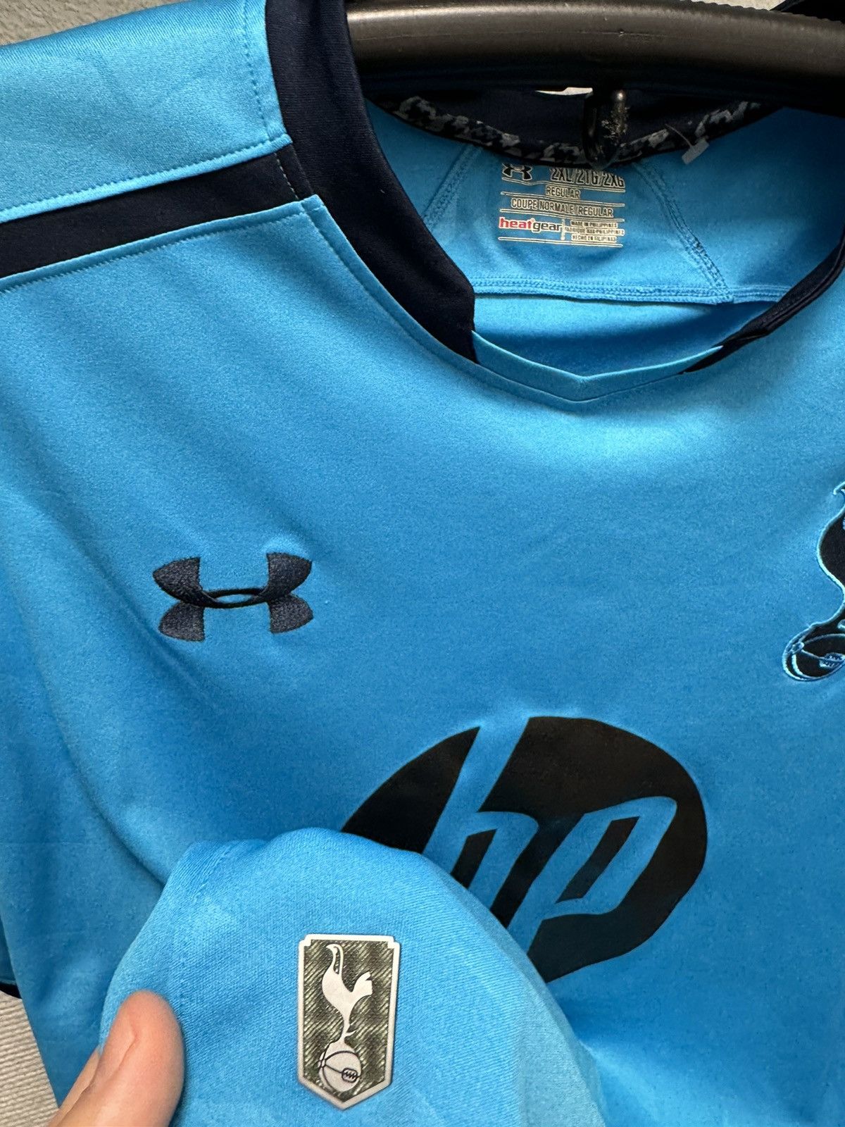 Under Armour Tottenham Hotspurs Under Armor soccer jersey 2Xl Xxl blue Size US XXL / EU 58 / 5 - 10 Thumbnail