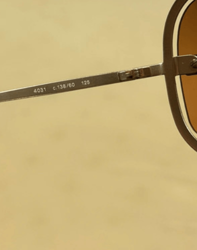 Chanel CHANEL SUNGLASSES 4031 LOGO CC Wrap Metal Vintage 4017 Size ONE SIZE - 4 Thumbnail