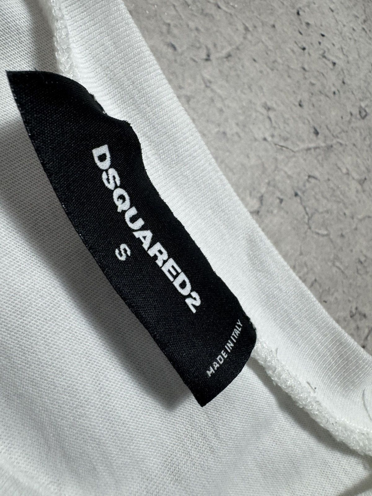 Dsquared2 Dsquared 2 White Big Logo T-Shirt Size S Size US S / EU 44-46 / 1 - 7 Thumbnail