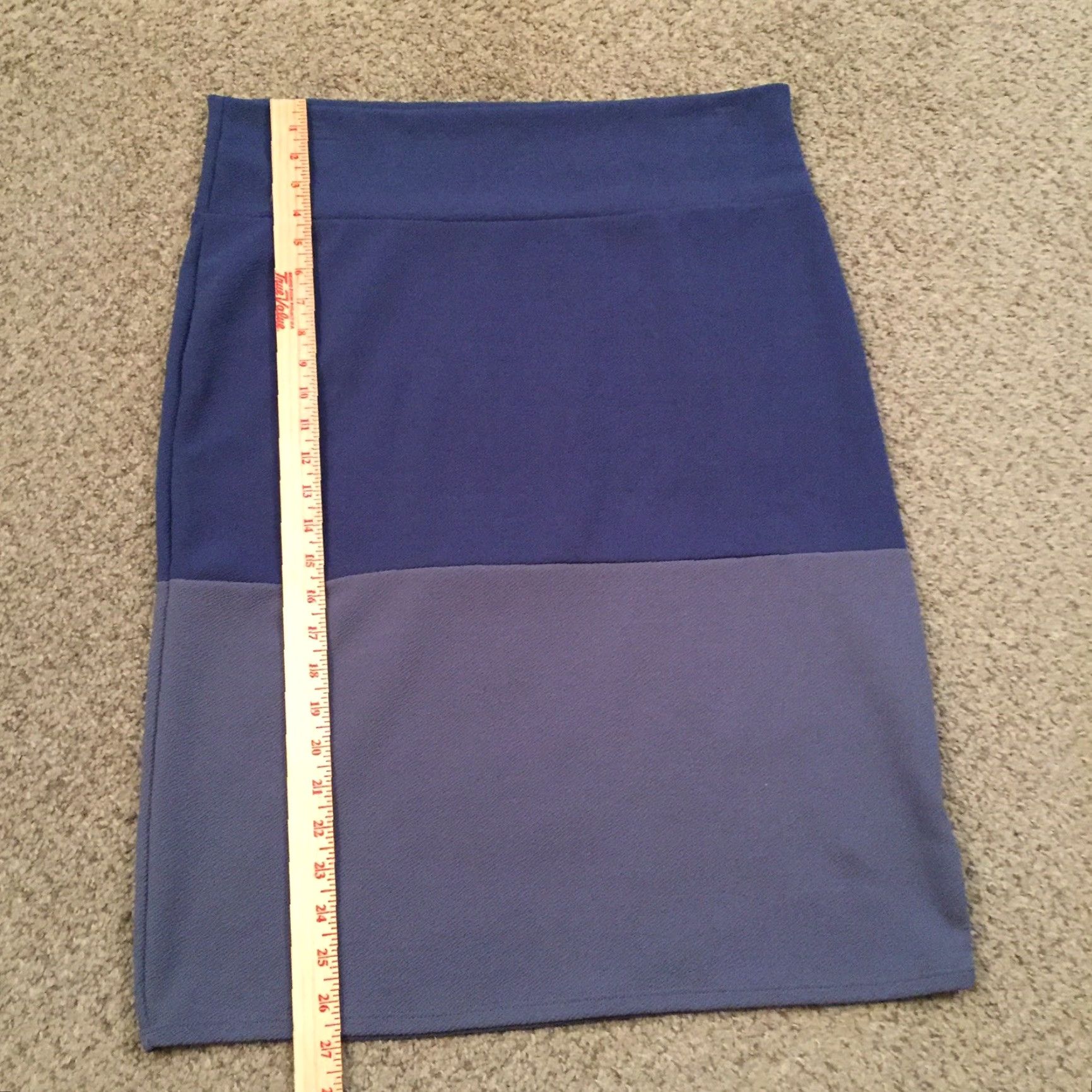 Vintage LuLaRoe Skirt XL Women Knee Length Gray Unlined Pull On Pencil Straight & Solid Casual Regular Vintage No Size 40" / US 18 - 5 Thumbnail